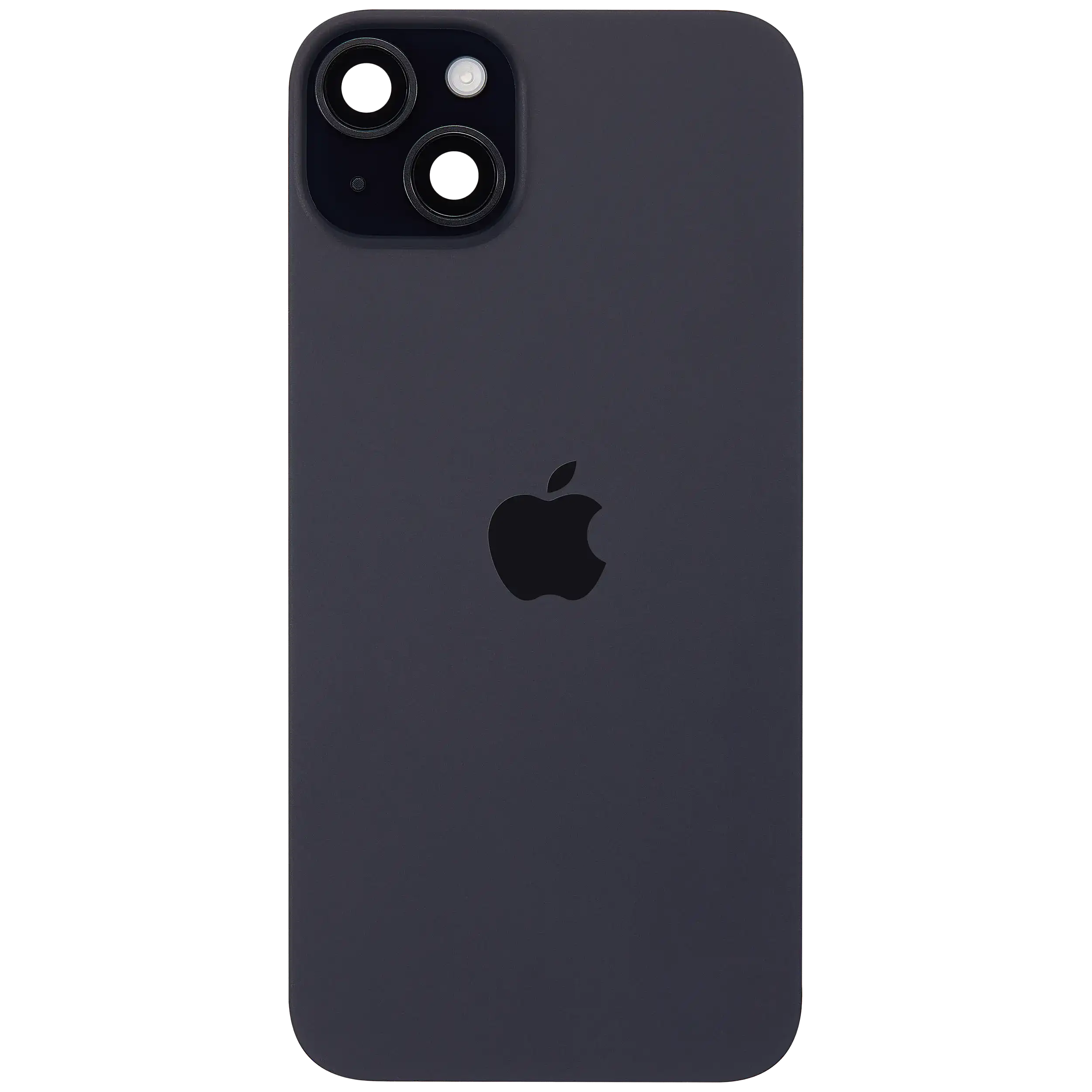 Back Glass w/ MagSafe Magnet & NFC & Flashlight Flex For IPhone 15 Plus (Genuine OEM) (Black)