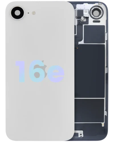 Back Glass For iPhone 16e (Service Pack) (White)