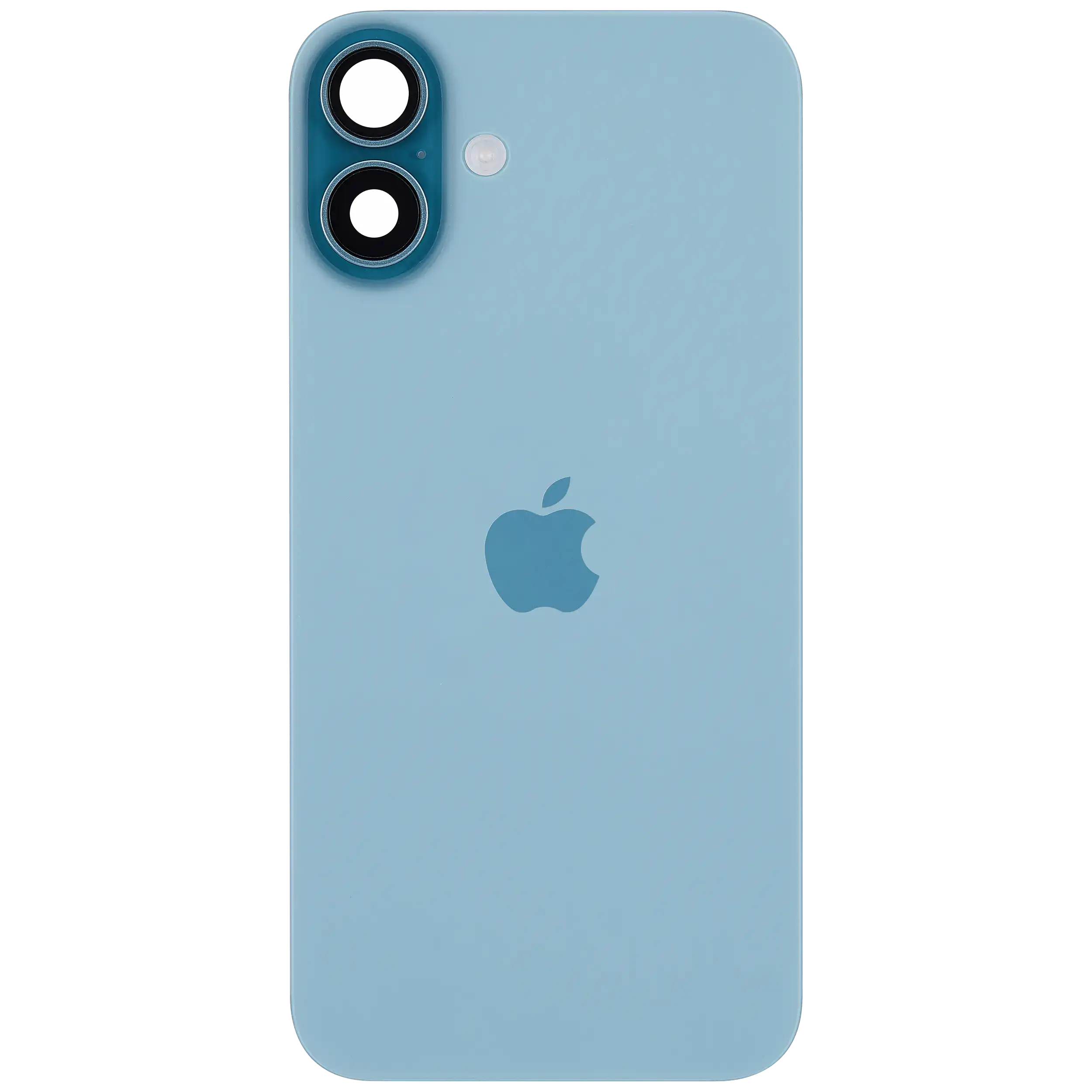 Back Glass w/ MagSafe Magnet & NFC & Flashlight Flex For iPhone 16 Plus (Genuine OEM) (US Version) (Teal)