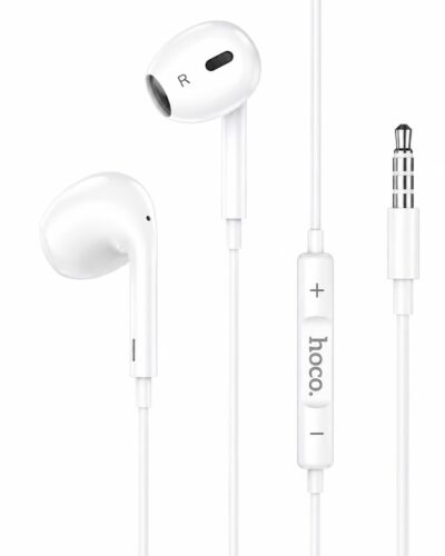 HOCO M1 Max Wired Earphones – White