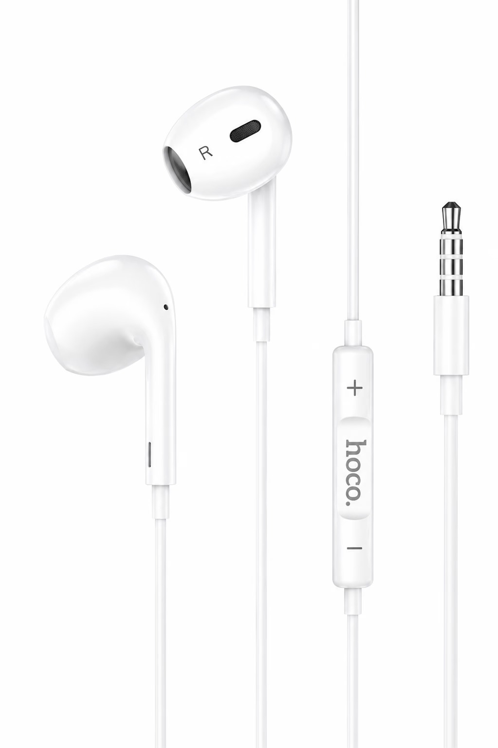 HOCO M1 Max Wired Earphones – White