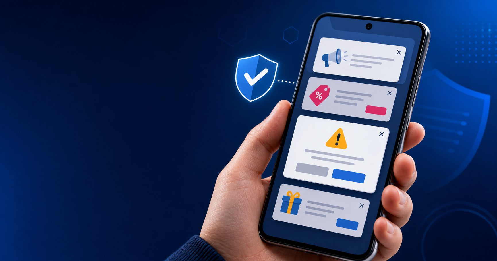 How to stop unwanted phone ads and pop-ups Phone displaying unwanted ad and pop-up warnings