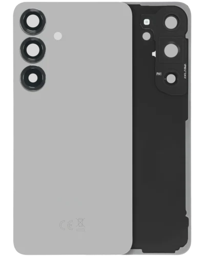 Back Cover Glass With Camera Lens For Samsung Galaxy S25 5G (Service Pack) (Silver Shadow)