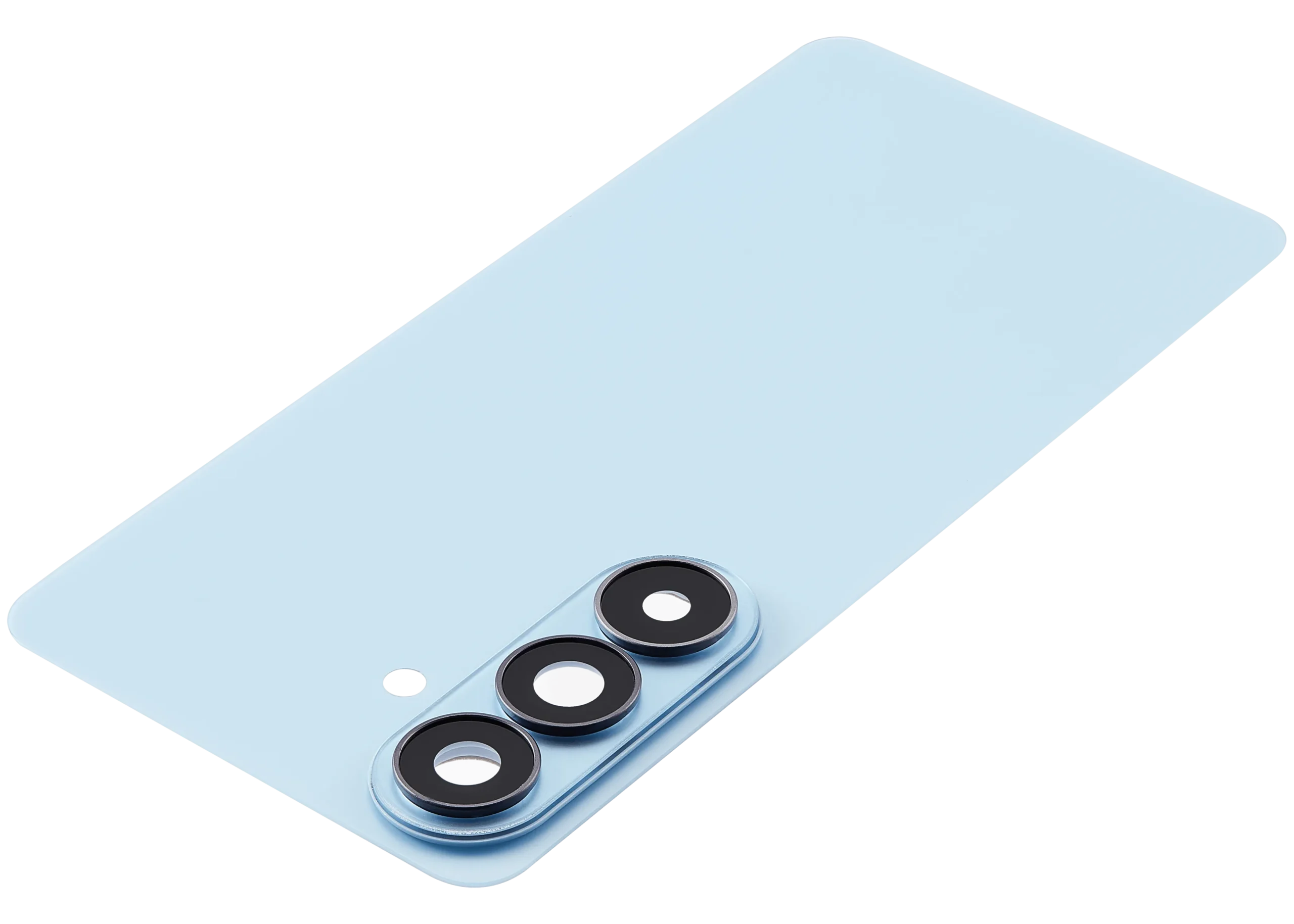 Back Cover Glass With Camera Lens For Samsung Galaxy S26 (Aftermarket Plus) (Sky Blue) - Image 3