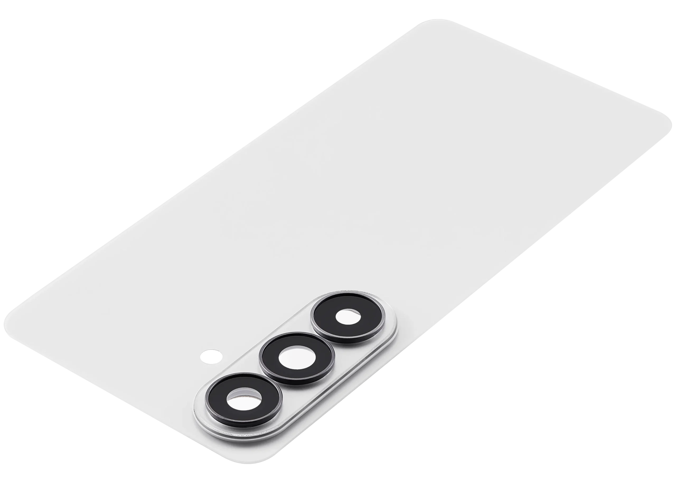 Back Cover Glass With Camera Lens For Samsung Galaxy S26 (Aftermarket Plus) (White) - Image 2