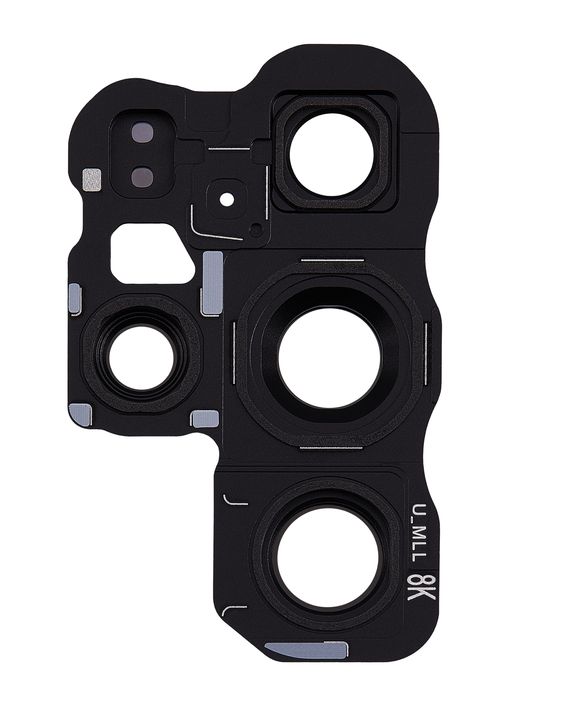 Back Camera Lens With Cover Bezel Ring For Samsung Galaxy S24 Ultra 5G (Titanium Black) - Image 3