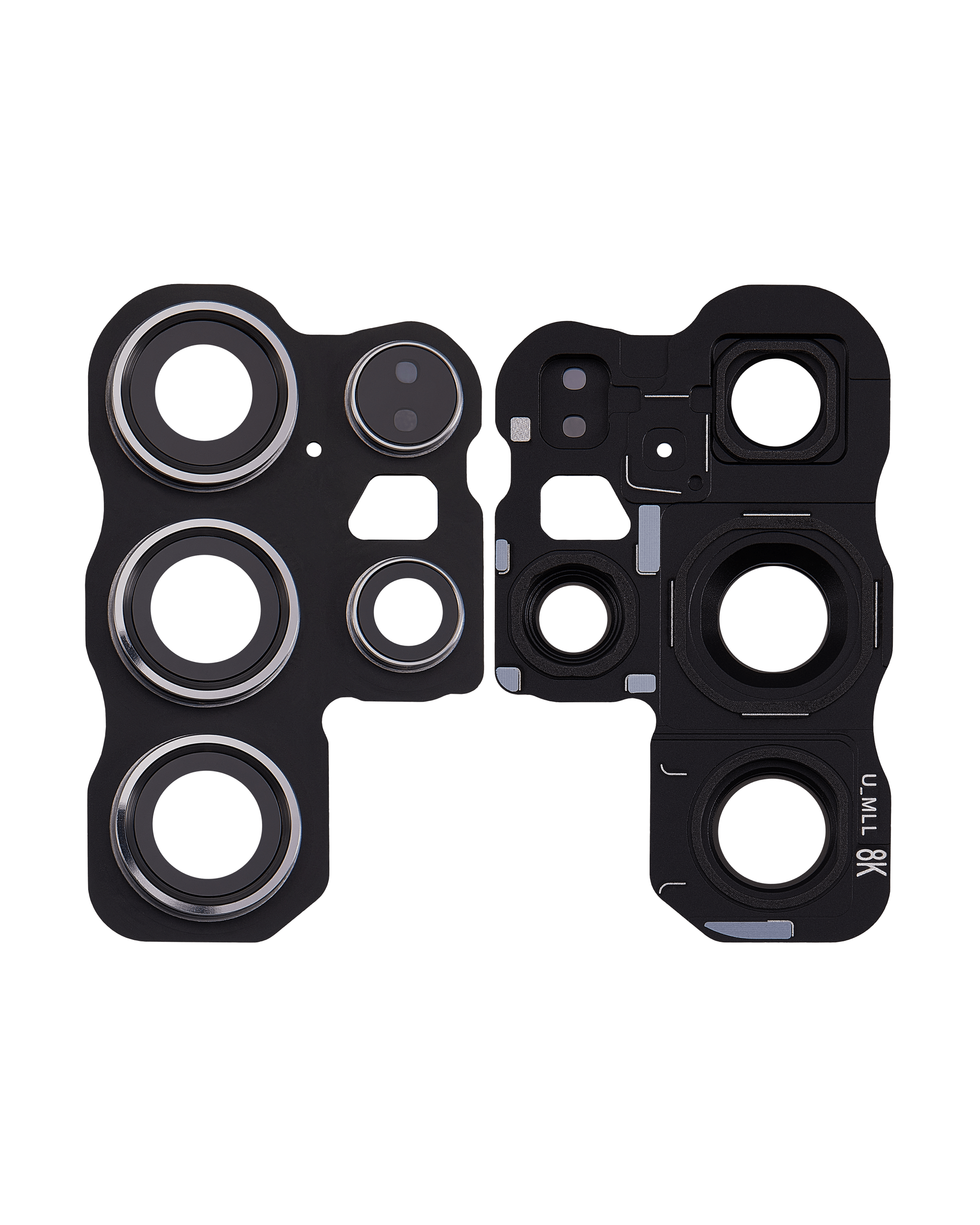 Back Camera Lens With Cover Bezel Ring For Samsung Galaxy S24 Ultra 5G (Titanium Black) - Image 4