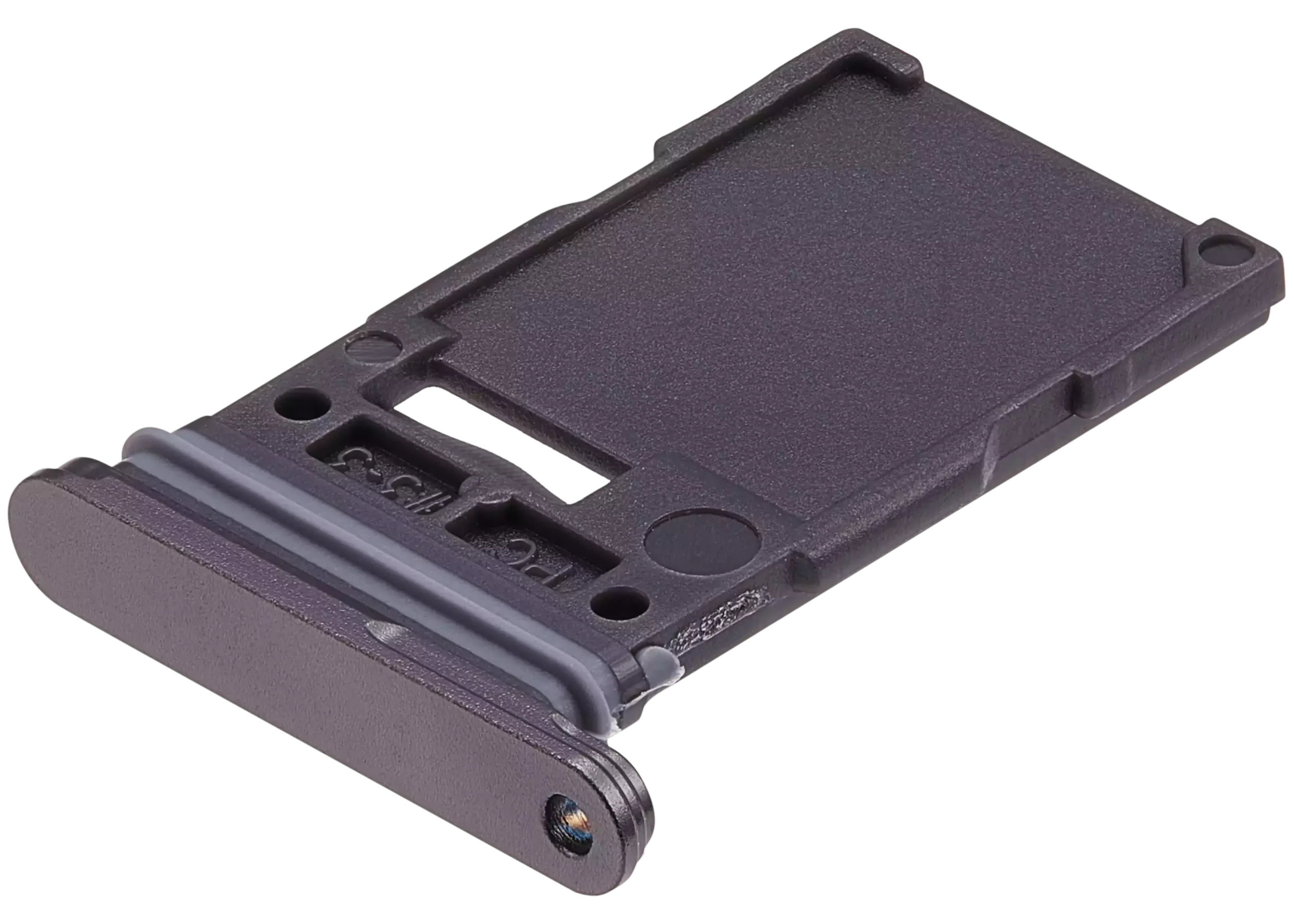 Single Sim Card Tray For Samsung Galaxy S24 Ultra 5G (Titanium Black) - Image 5