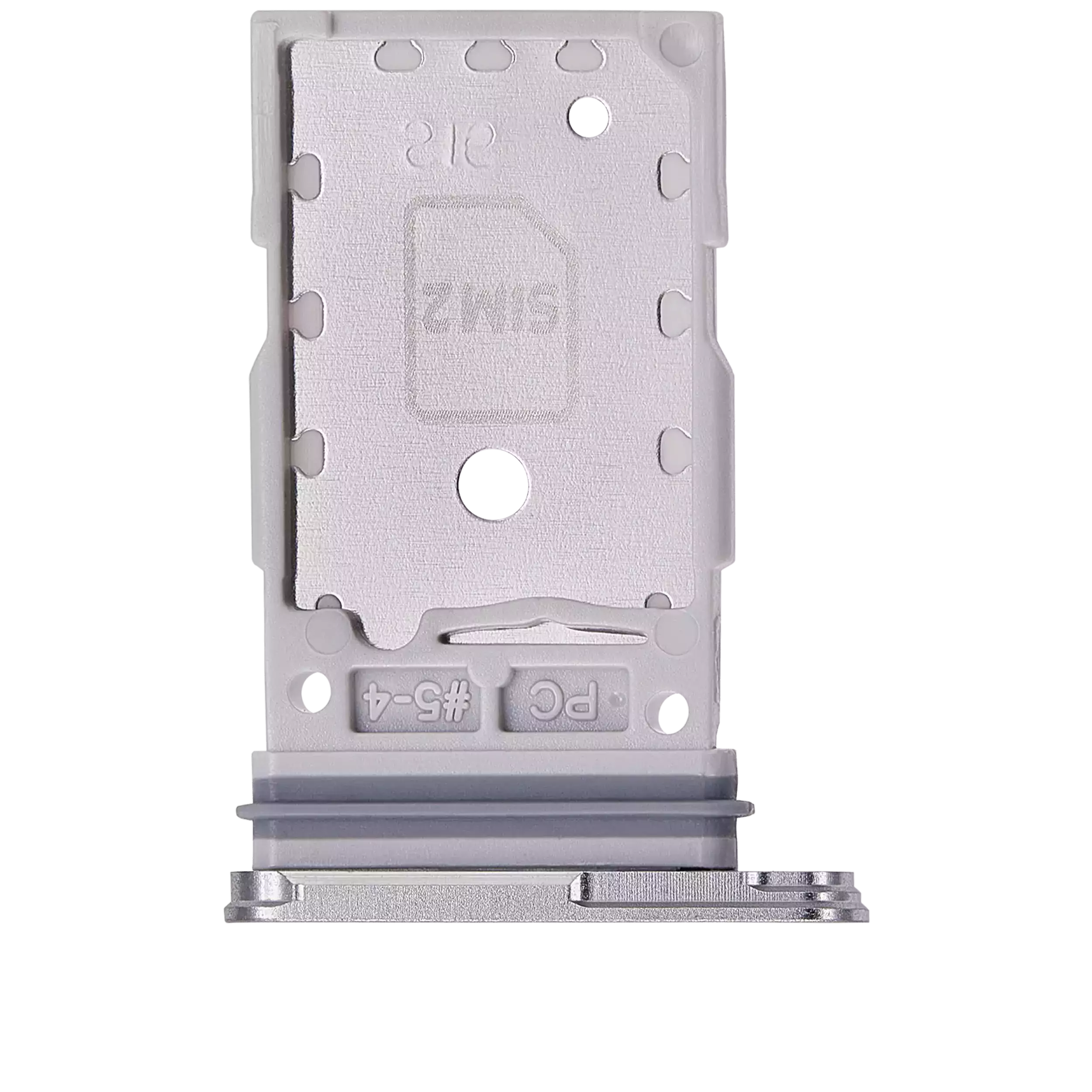 Dual Sim Card Tray For Samsung Galaxy S24 FE 5G (Premium) (Gray) - Image 3