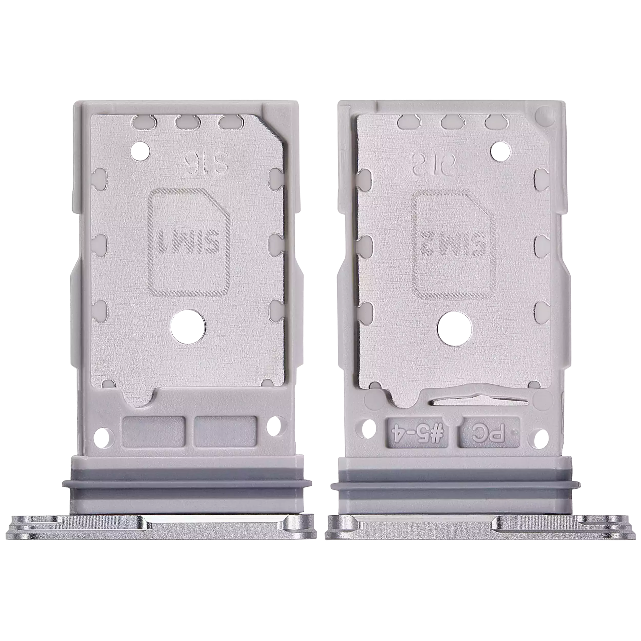 Dual Sim Card Tray For Samsung Galaxy S24 FE 5G (Premium) (Gray) - Image 2