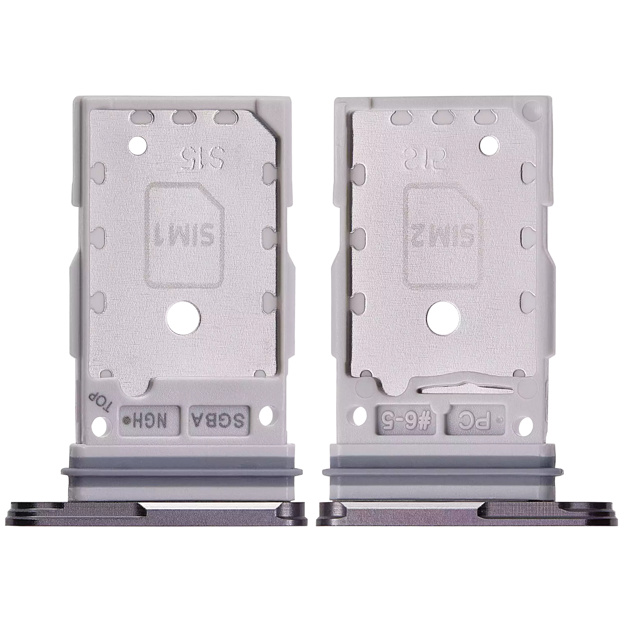 Dual Sim Card Tray For Samsung Galaxy S24 FE 5G (Premium) (Graphite) - Image 2