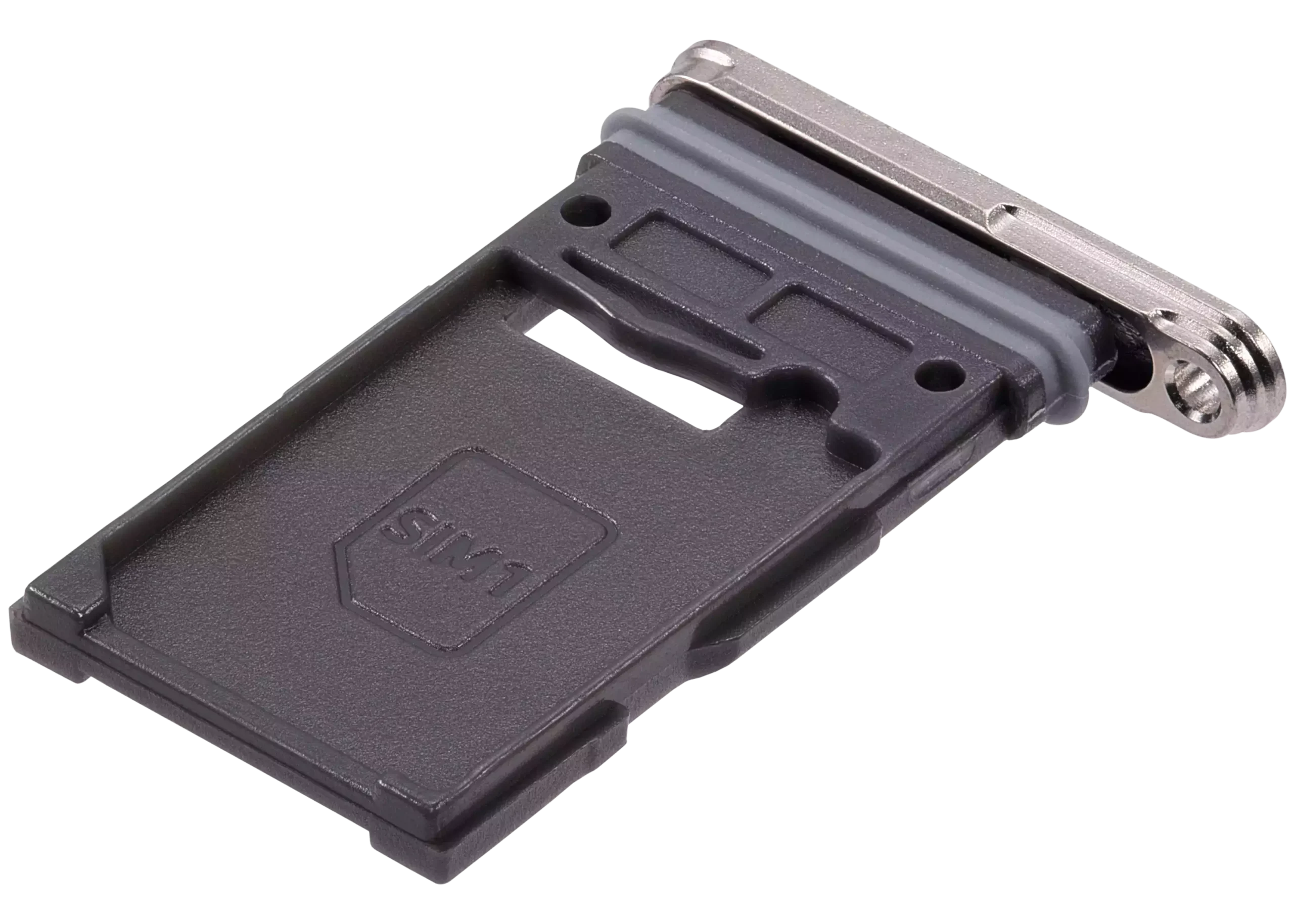 Single Sim Card Tray For Samsung Galaxy S24 Ultra 5G (Premium) (Titanium Gray) - Image 4