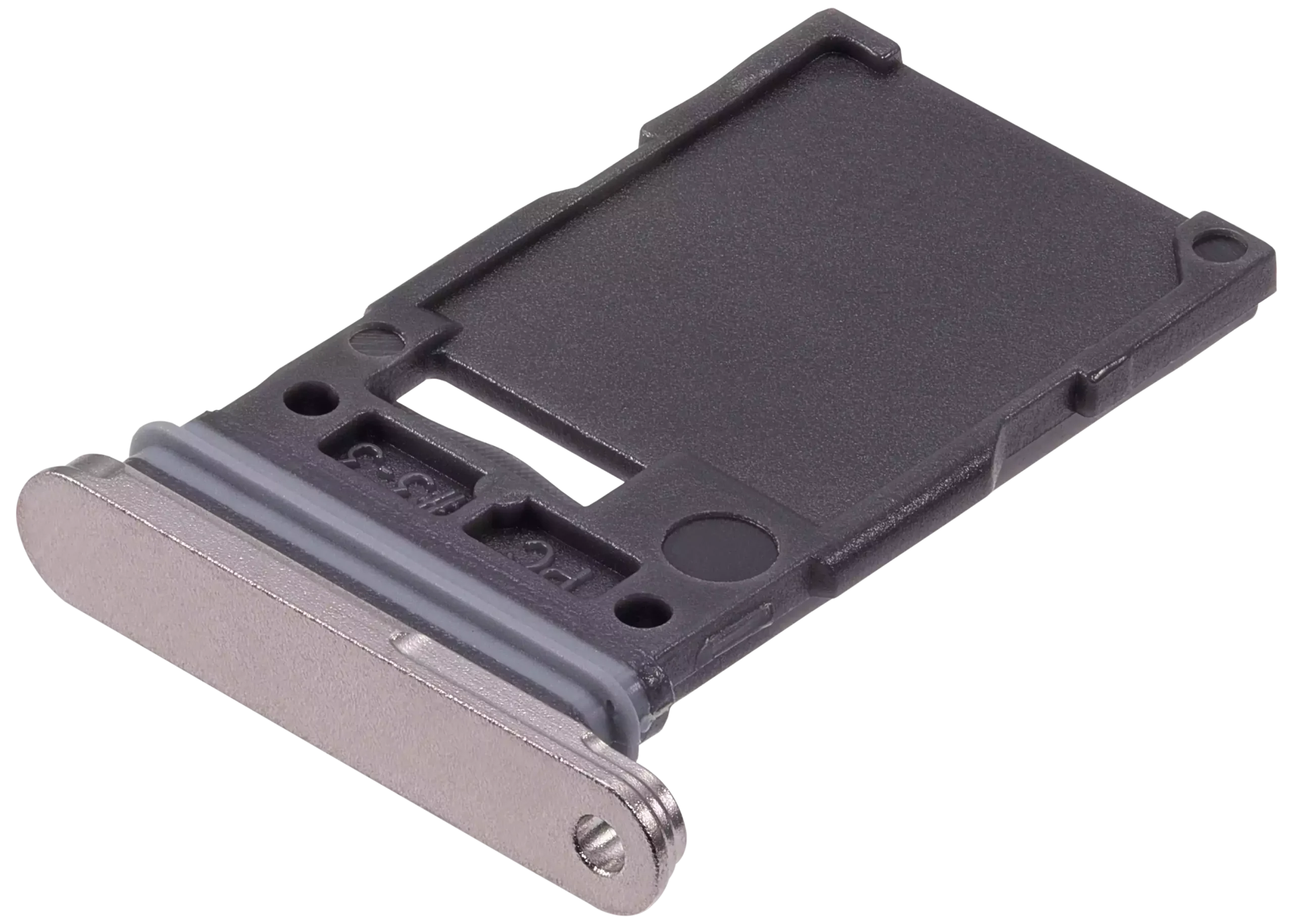 Single Sim Card Tray For Samsung Galaxy S24 Ultra 5G (Premium) (Titanium Gray) - Image 5