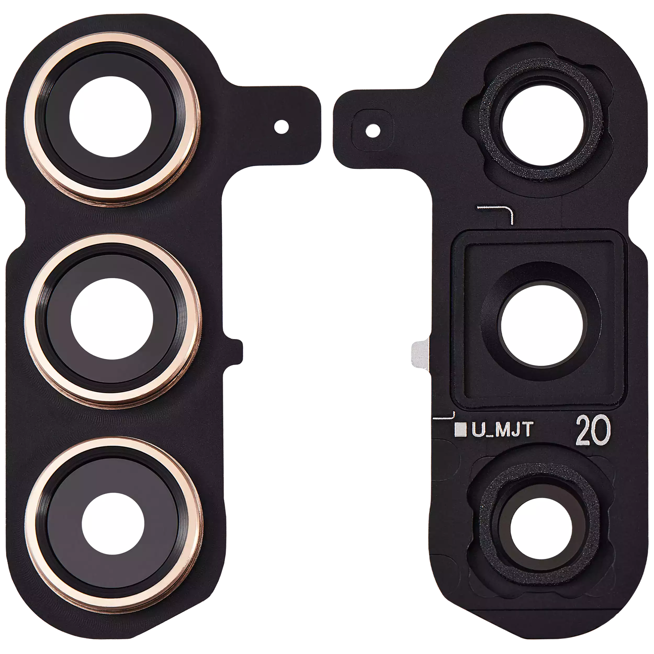 Back Camera Lens With Cover Bezel Ring For Samsung Galaxy S24 Plus 5G (Premium) (Sandstone Orange) - Image 2