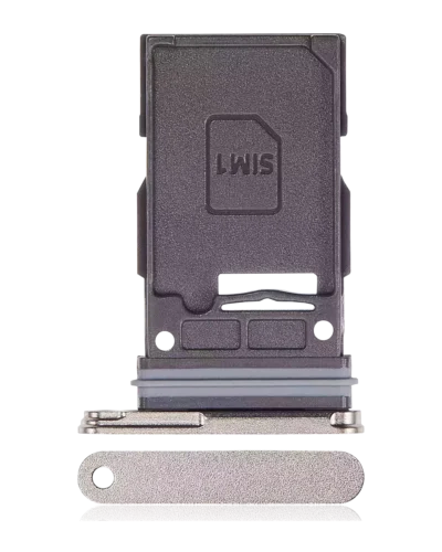 Single Sim Card Tray For Samsung Galaxy S24 Ultra 5G (Premium) (Titanium Gray)