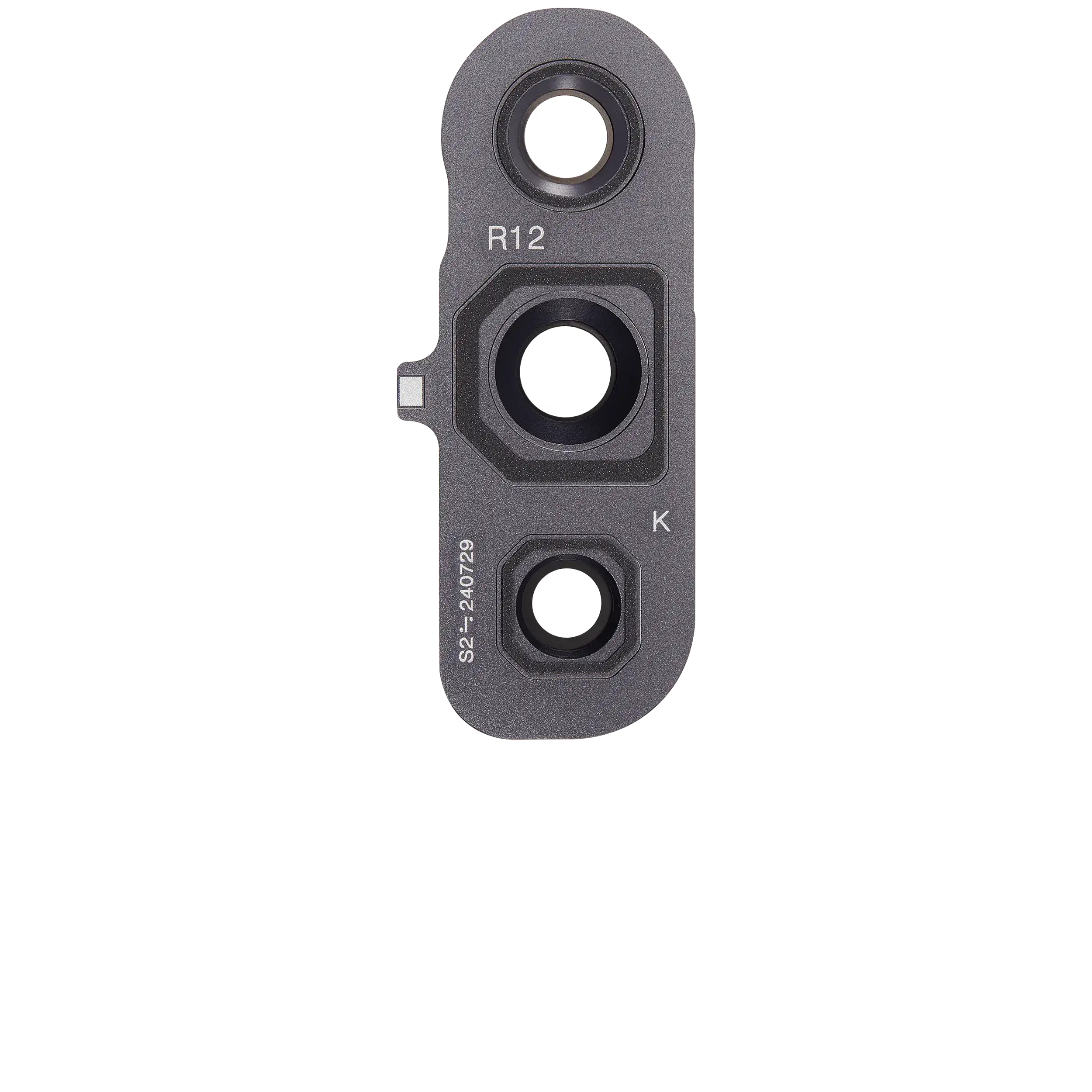 Back Camera Lens With Cover Bezel Ring For Samsung Galaxy S24 FE 5G (Graphite) - Image 3