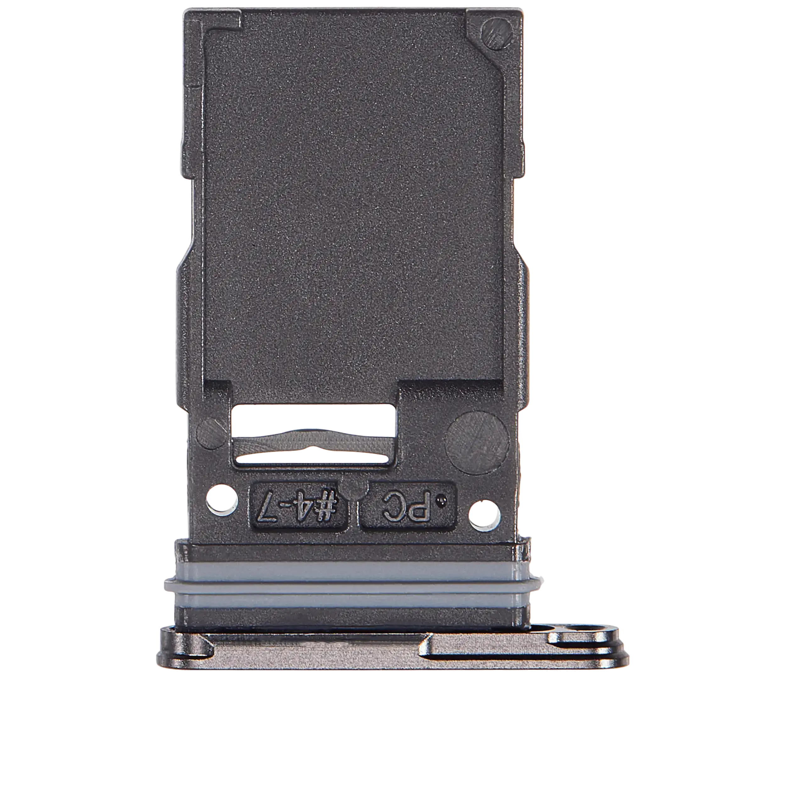 Single Sim Card Tray For Samsung Galaxy S24 FE 5G (Premium) (Graphite) - Image 3