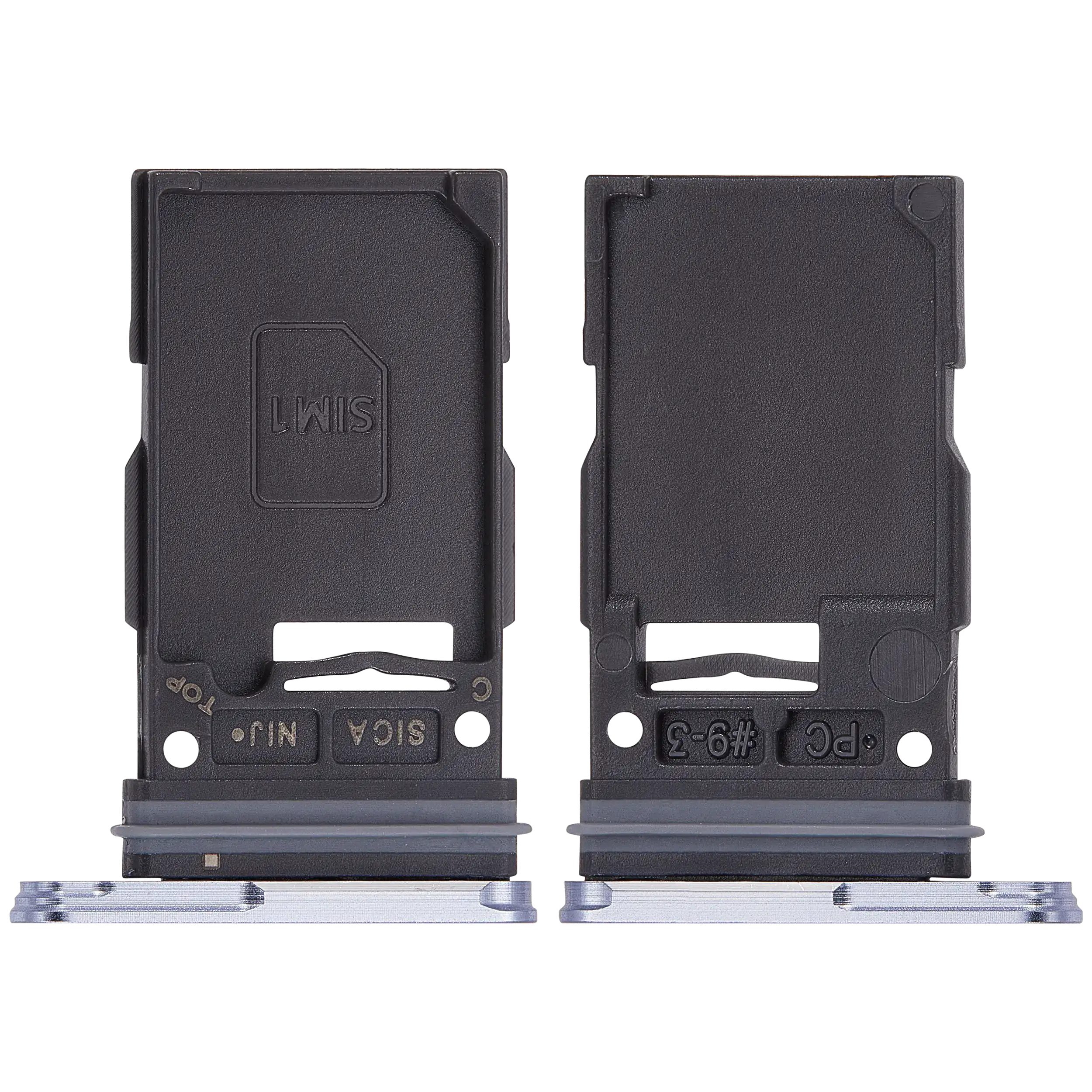 Single Sim Card Tray For Samsung Galaxy S25 / S25 Plus (Premium) (Iceblue) - Image 2