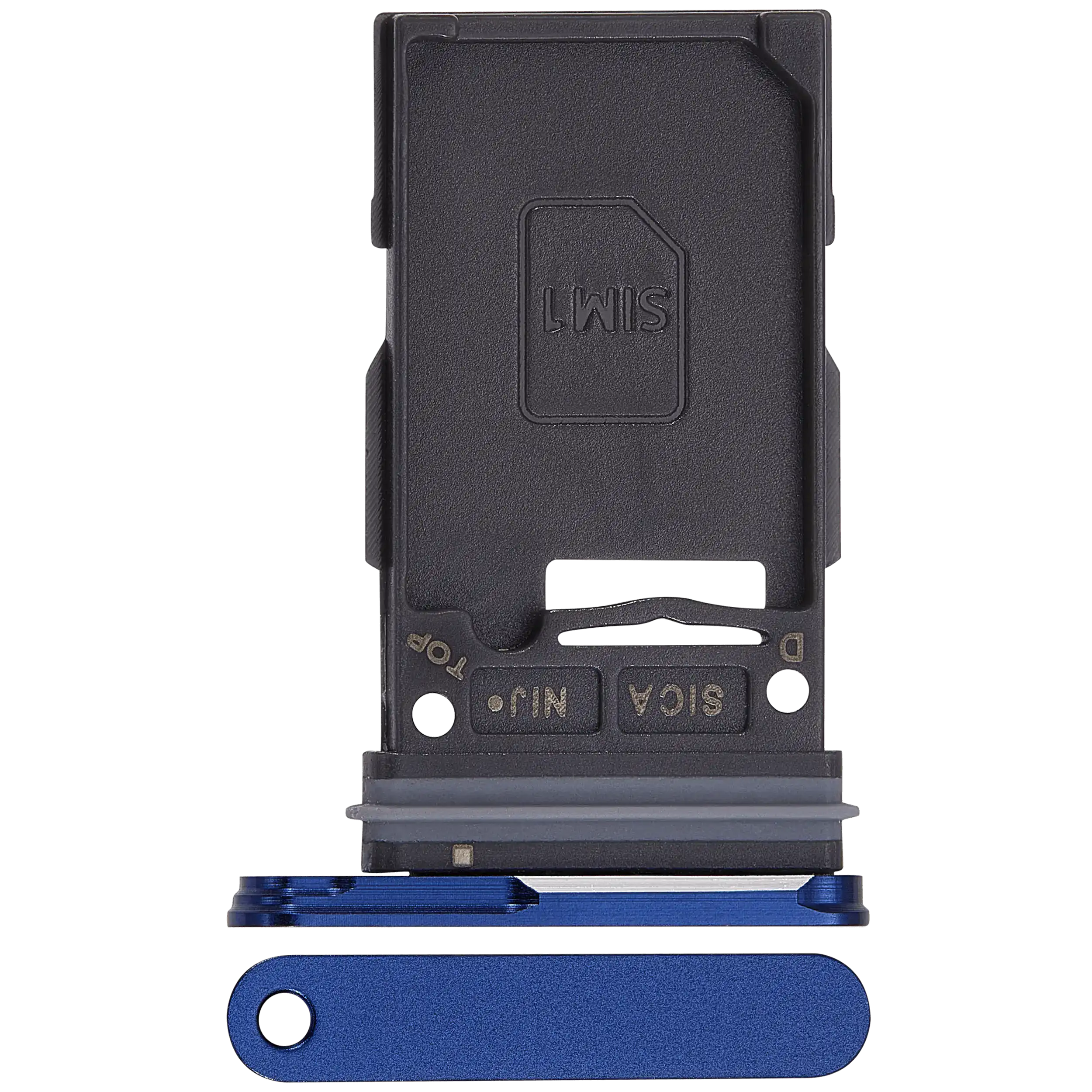 Single Sim Card Tray For Samsung Galaxy S25 / S25 Plus (Premium) (Navy)