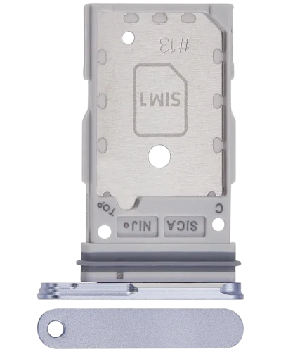 Dual Sim Card Tray For Samsung Galaxy S25 / S25 Plus (Premium) (Iceblue)
