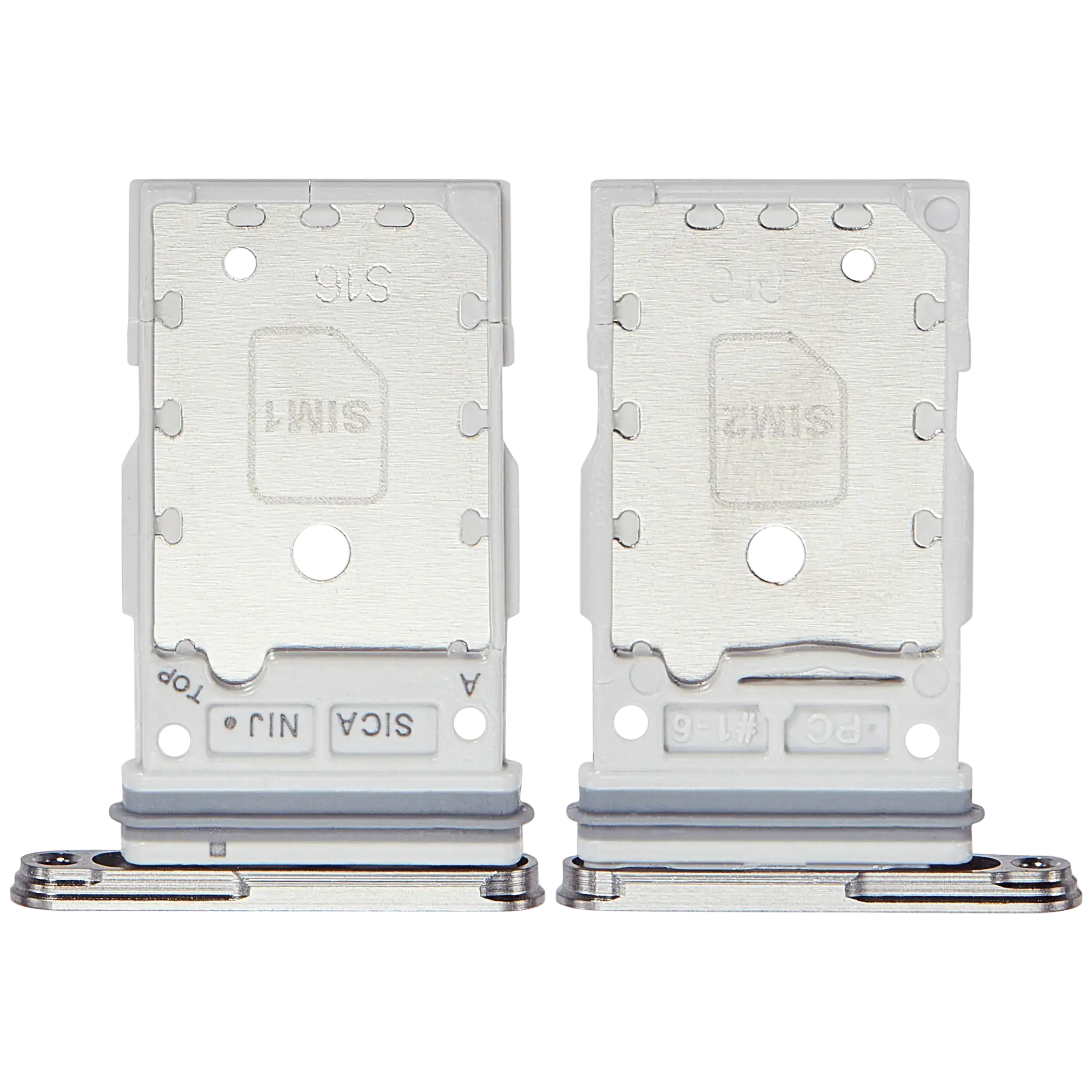 Dual Sim Card Tray For Samsung Galaxy S25 / S25 Plus (Premium) (White) - Image 2