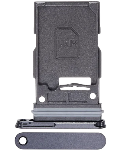 Single Sim Card Tray For Samsung Galaxy S25 / S25 Plus (Premium) (Blue Black)