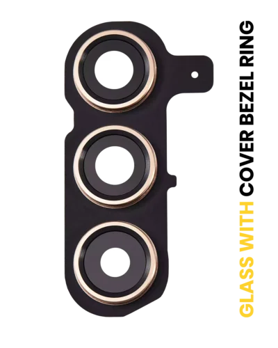 Back Camera Lens With Cover Bezel Ring For Samsung Galaxy S24 Plus 5G (Premium) (Sandstone Orange)