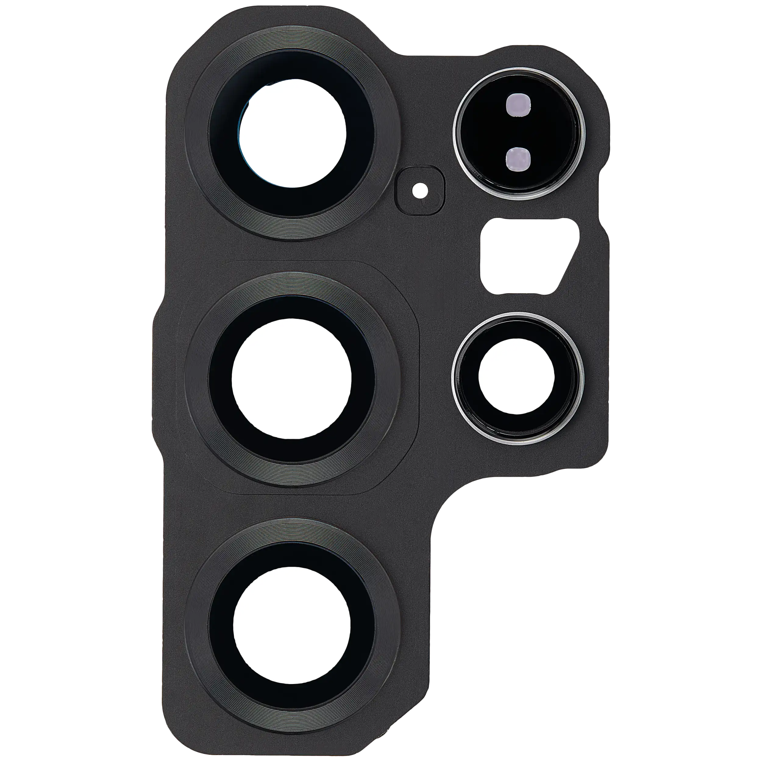 Back Camera Lens With Cover Bezel Ring For Samsung Galaxy S25 Ultra 5G (Titanium Jet Black)