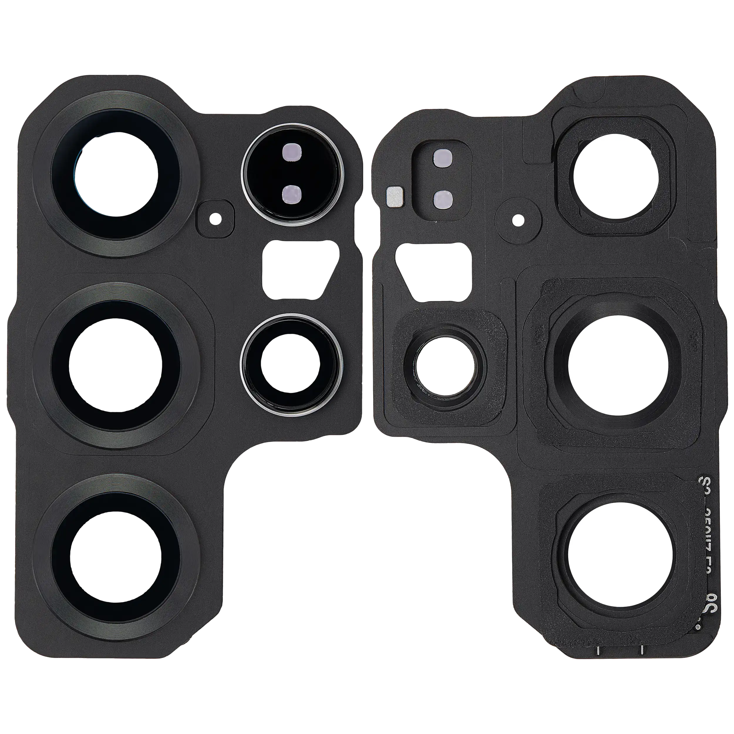 Back Camera Lens With Cover Bezel Ring For Samsung Galaxy S25 Ultra 5G (Titanium Jet Black) - Image 2