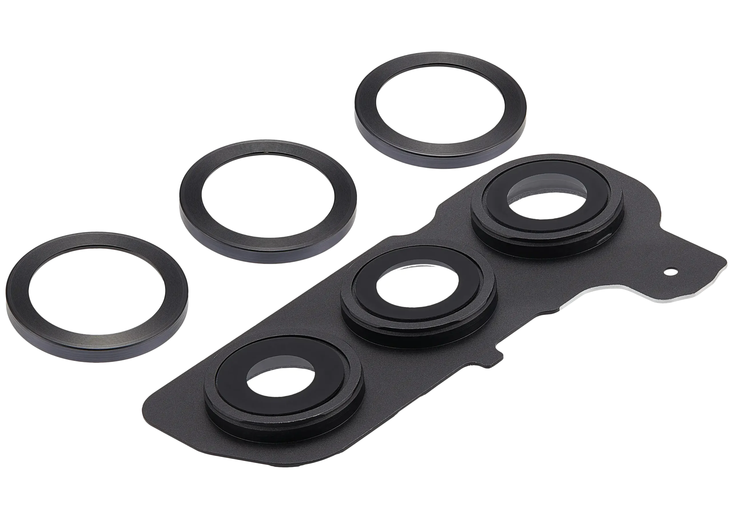Back Camera Lens With Cover Bezel Ring For Samsung Galaxy S25 5G (Blue Black) - Image 5