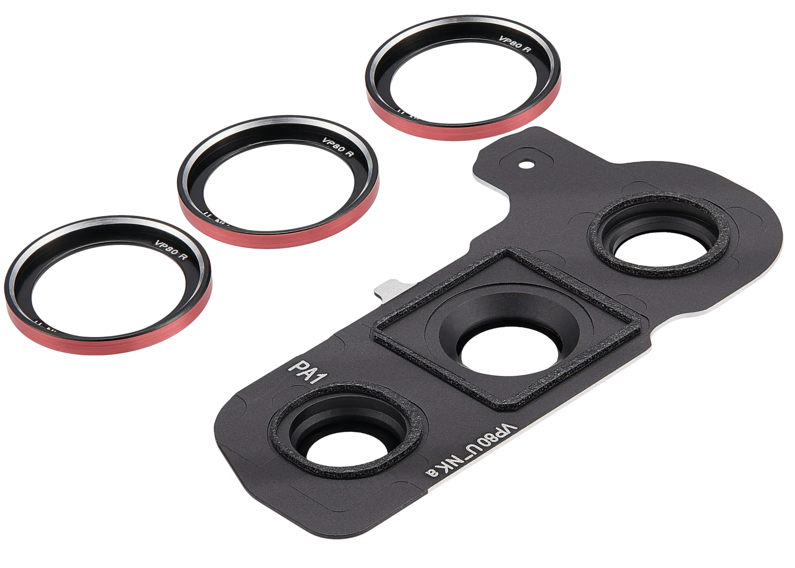 Back Camera Lens With Cover Bezel Ring For Samsung Galaxy S25 5G (Coral Red) - Image 6