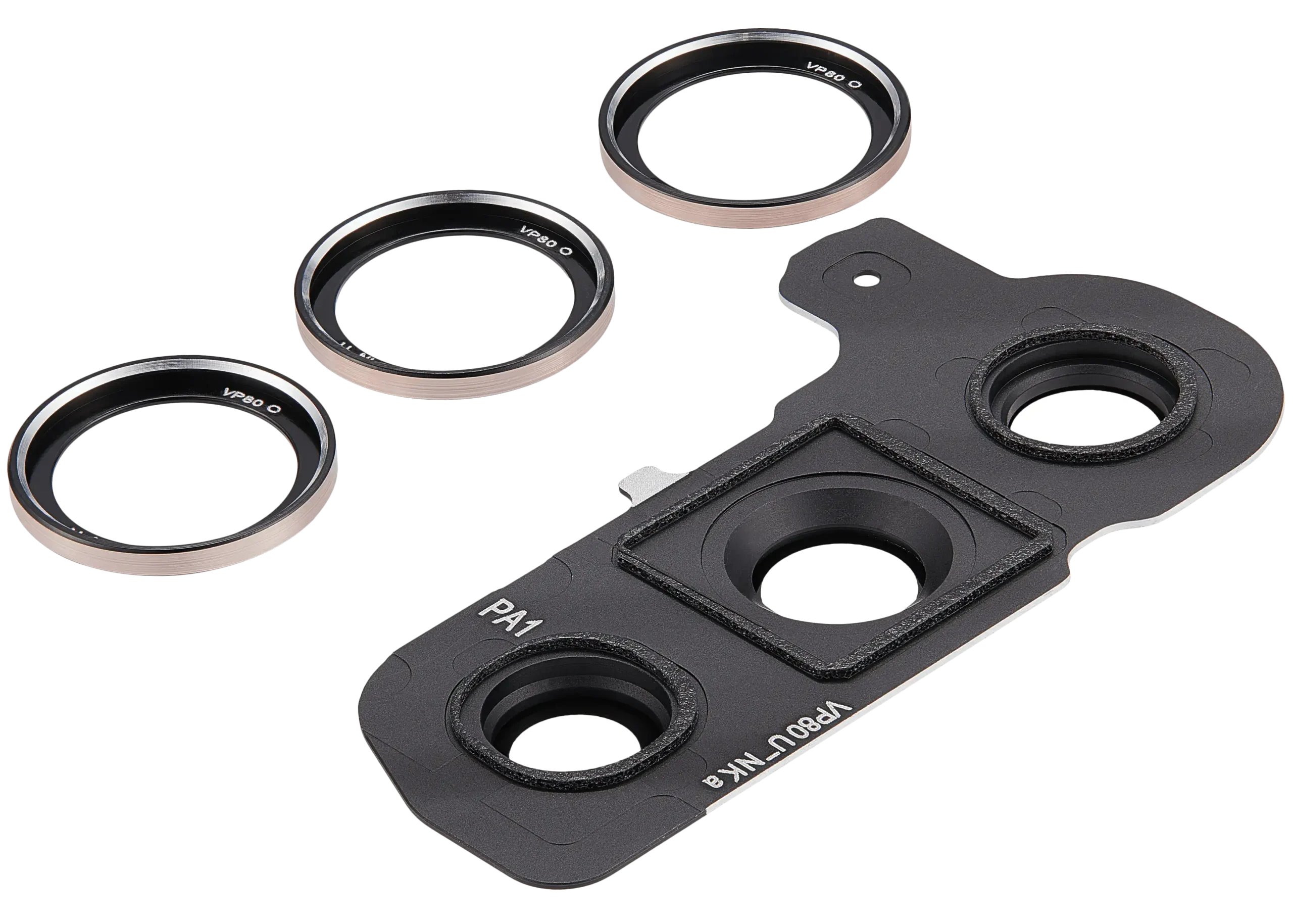 Back Camera Lens With Cover Bezel Ring For Samsung Galaxy S25 5G (Pink Gold) - Image 6