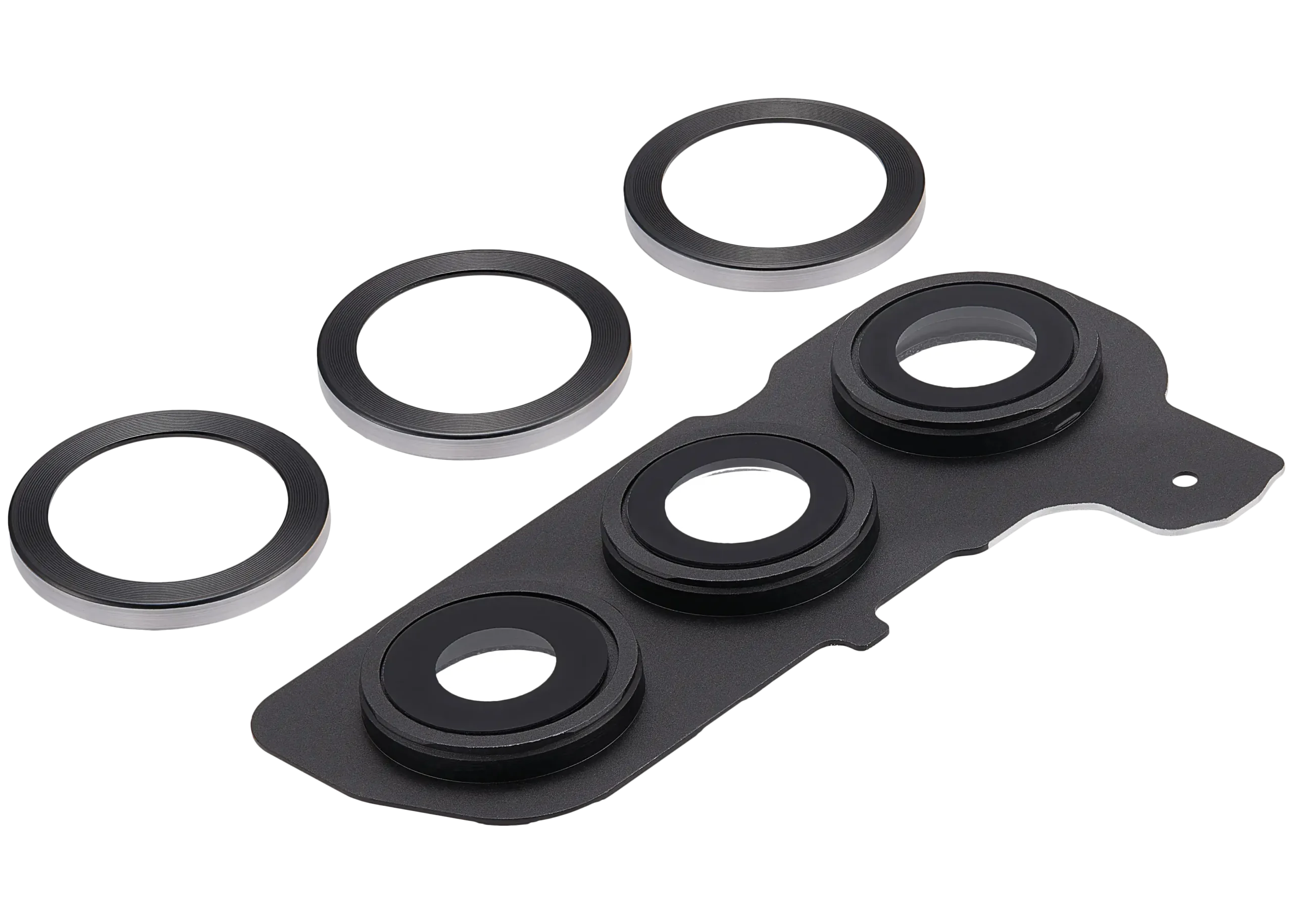 Back Camera Lens With Cover Bezel Ring For Samsung Galaxy S25 5G (Silver Shadow) - Image 5