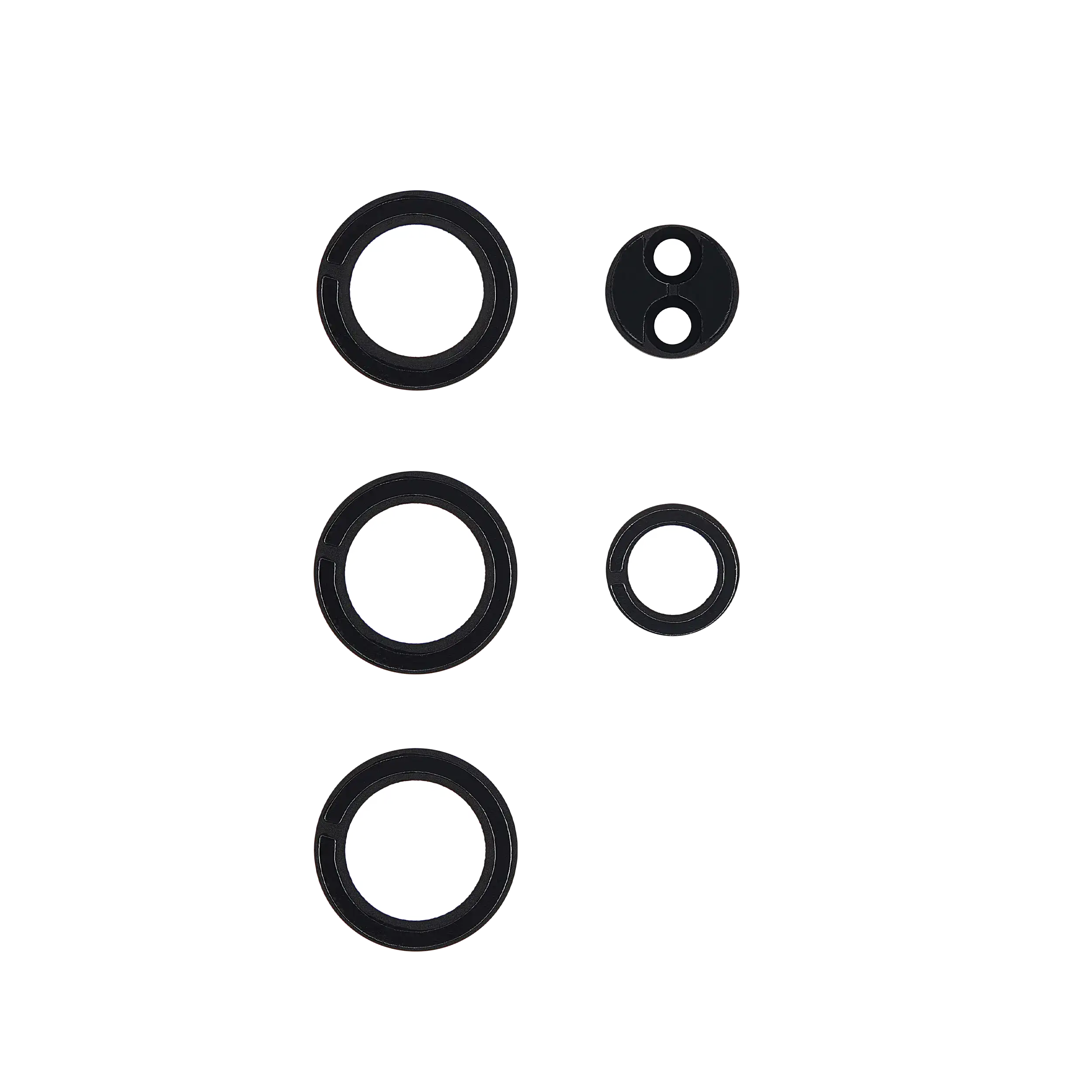 Back Camera Lens (Glass Only) With Adhesive For Samsung Galaxy S25 Ultra 5G (4 Piece Set) (All Colors) - Image 3