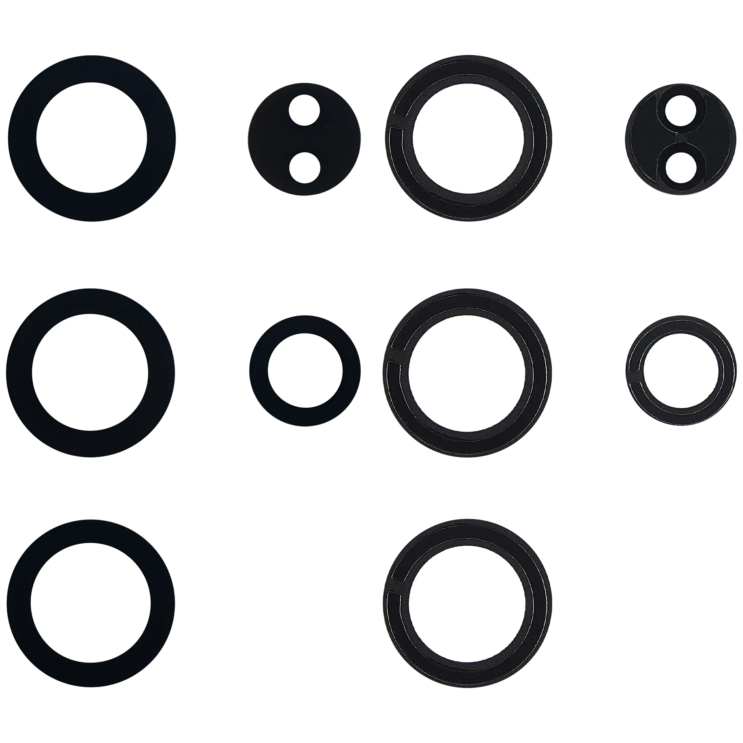 Back Camera Lens (Glass Only) With Adhesive For Samsung Galaxy S25 Ultra 5G (4 Piece Set) (All Colors) - Image 2