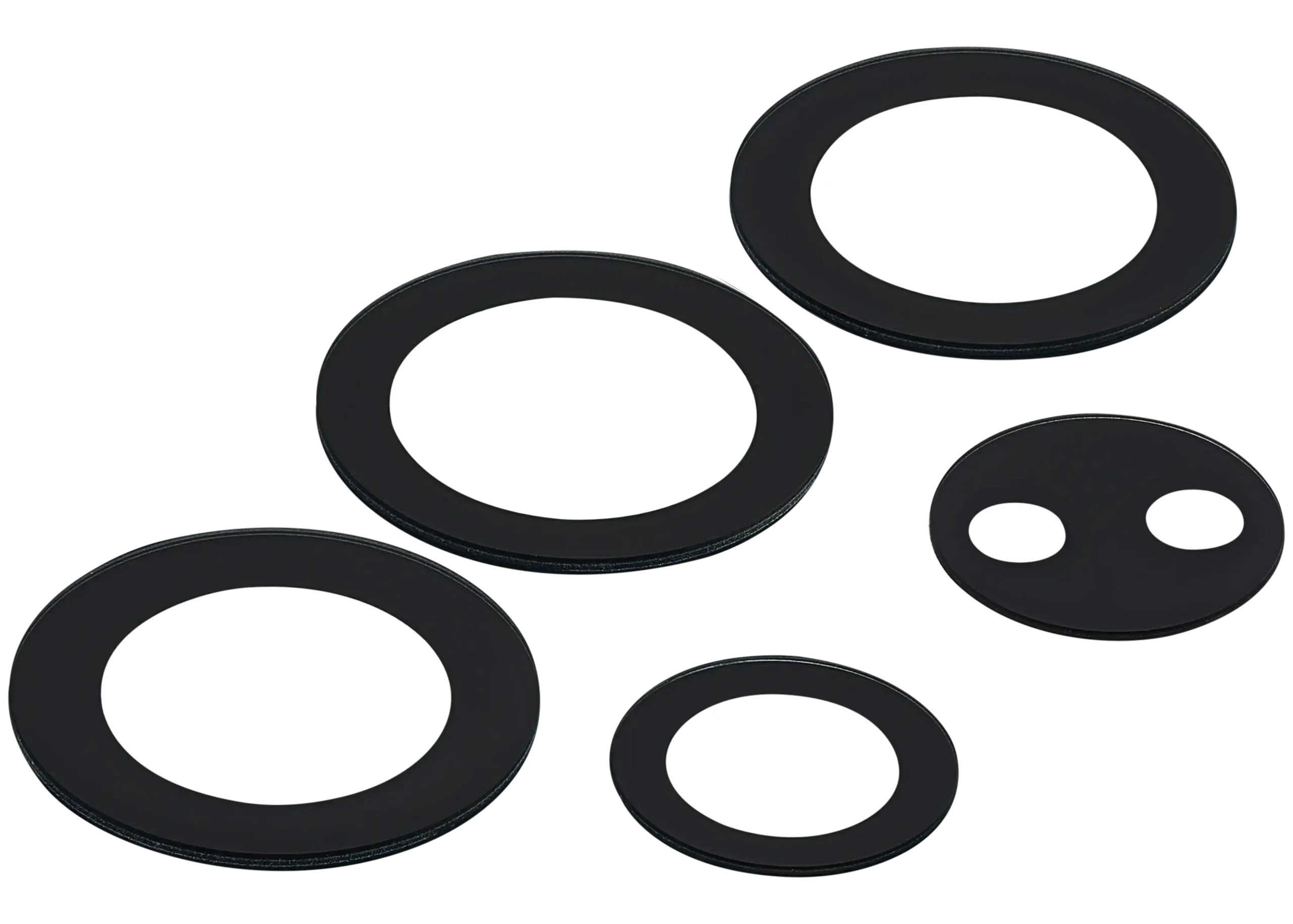 Back Camera Lens (Glass Only) With Adhesive For Samsung Galaxy S25 Ultra 5G (4 Piece Set) (All Colors) - Image 4