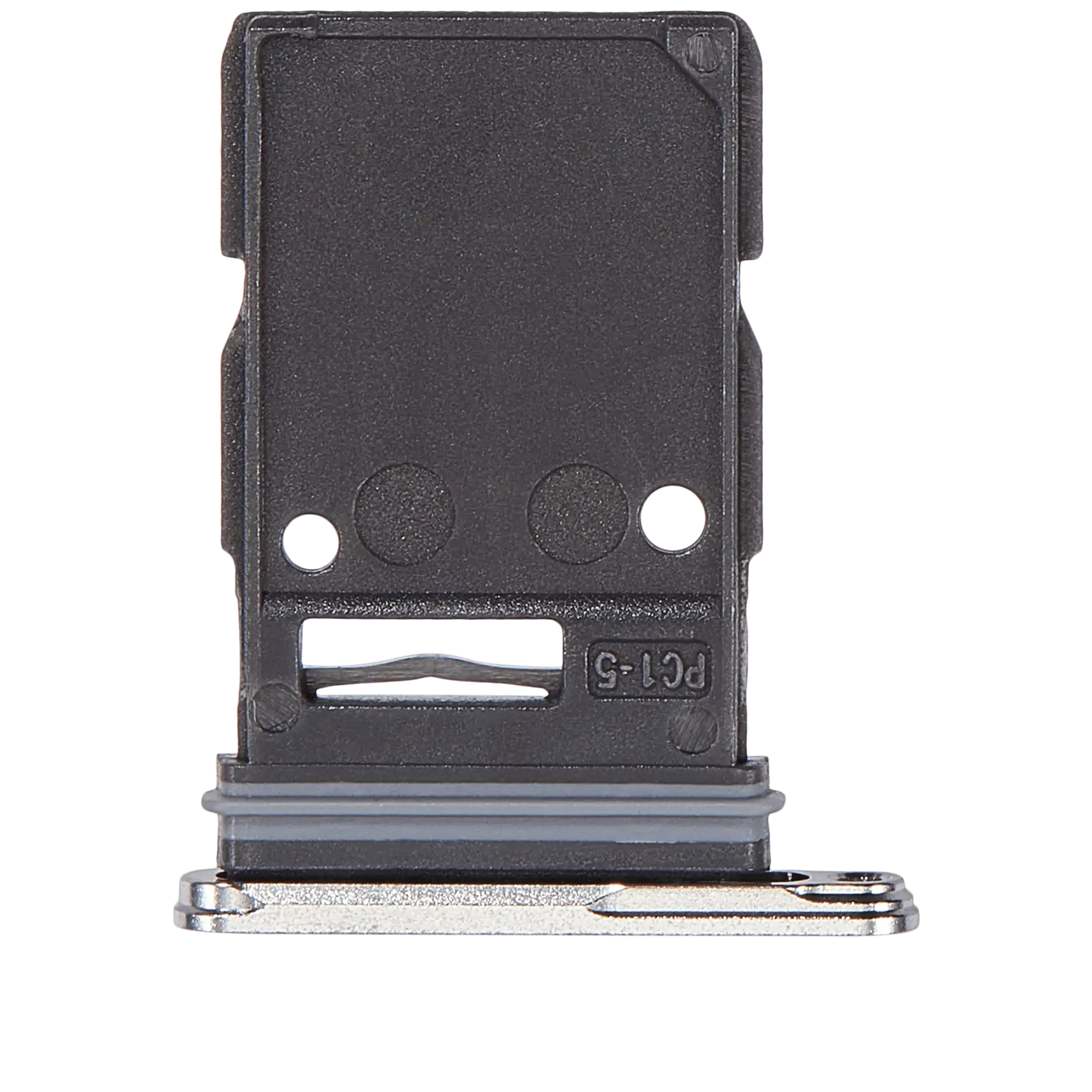 Single Sim Card Tray For Samsung Galaxy S25 Edge (S937) (Premium) (Titanium Silver) - Image 3