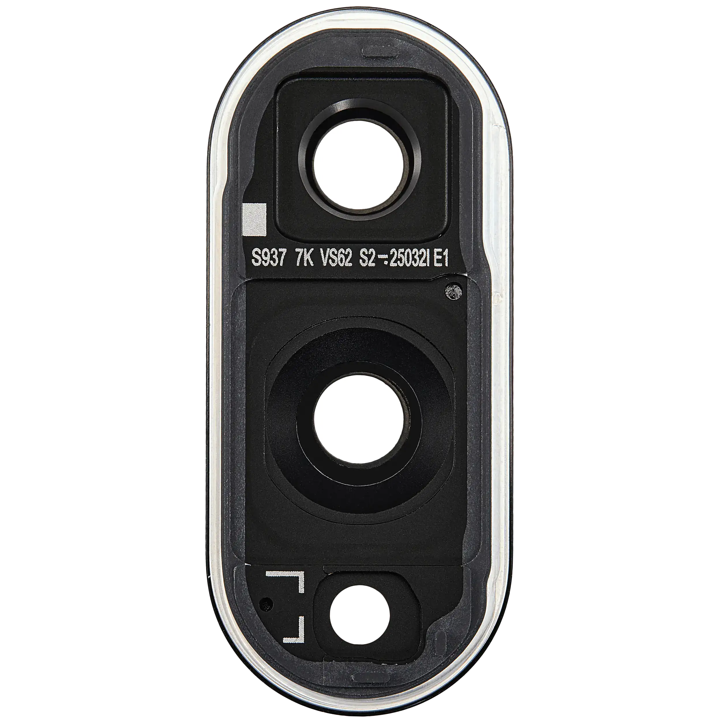 Back Camera Lens With Cover Bezel Ring For Samsung Galaxy S25 Edge (S937) (Titanium Jetblack) - Image 4
