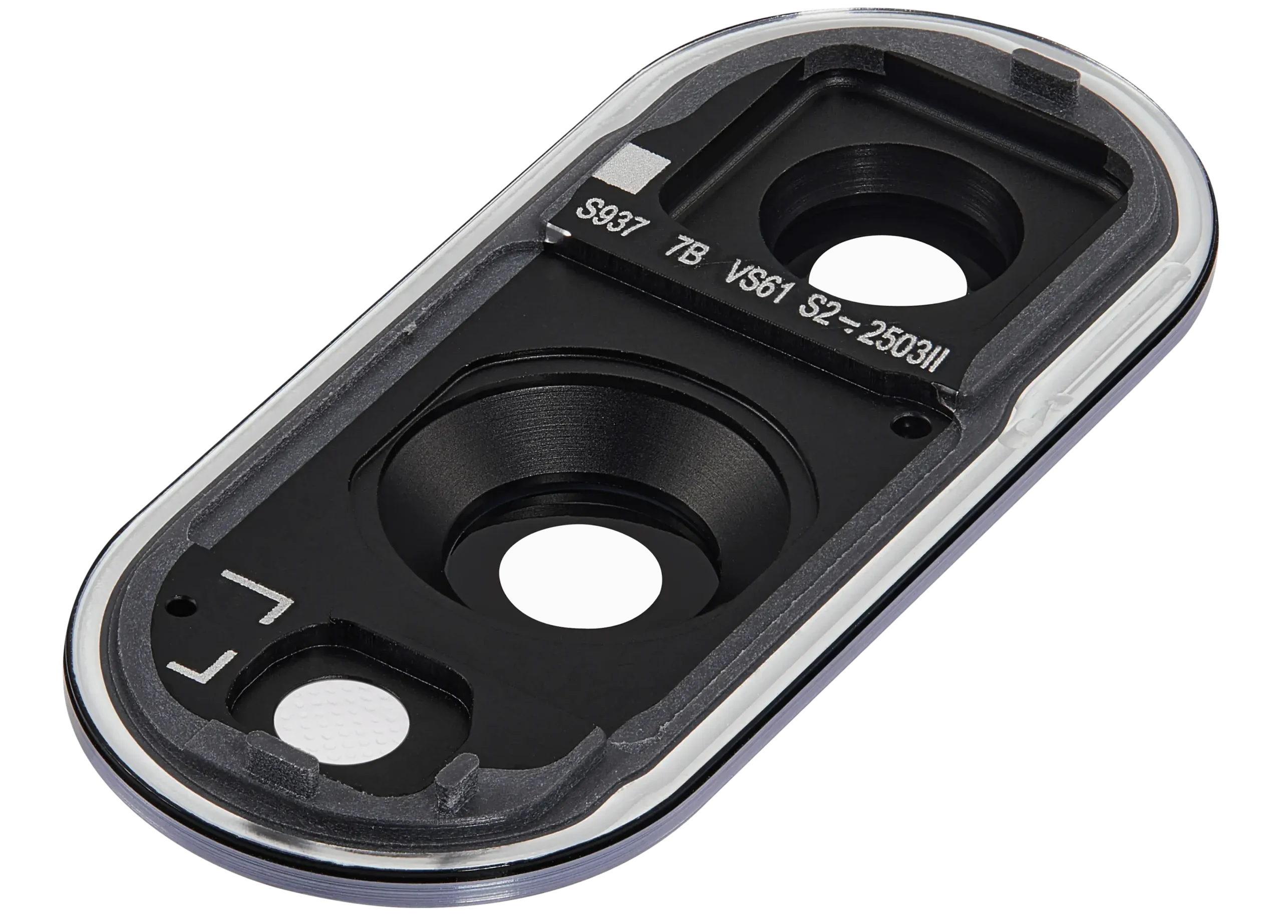Back Camera Lens With Cover Bezel Ring For Samsung Galaxy S25 Edge (S937) (Titanium Silver) - Image 6