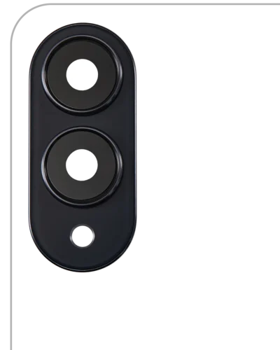Back Camera Lens With Cover Bezel Ring For Samsung Galaxy S25 Edge (S937) (Titanium Jetblack)