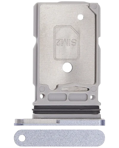 Dual Sim Card Tray For Samsung Galaxy S25 Ultra (Titanium Silver Blue)