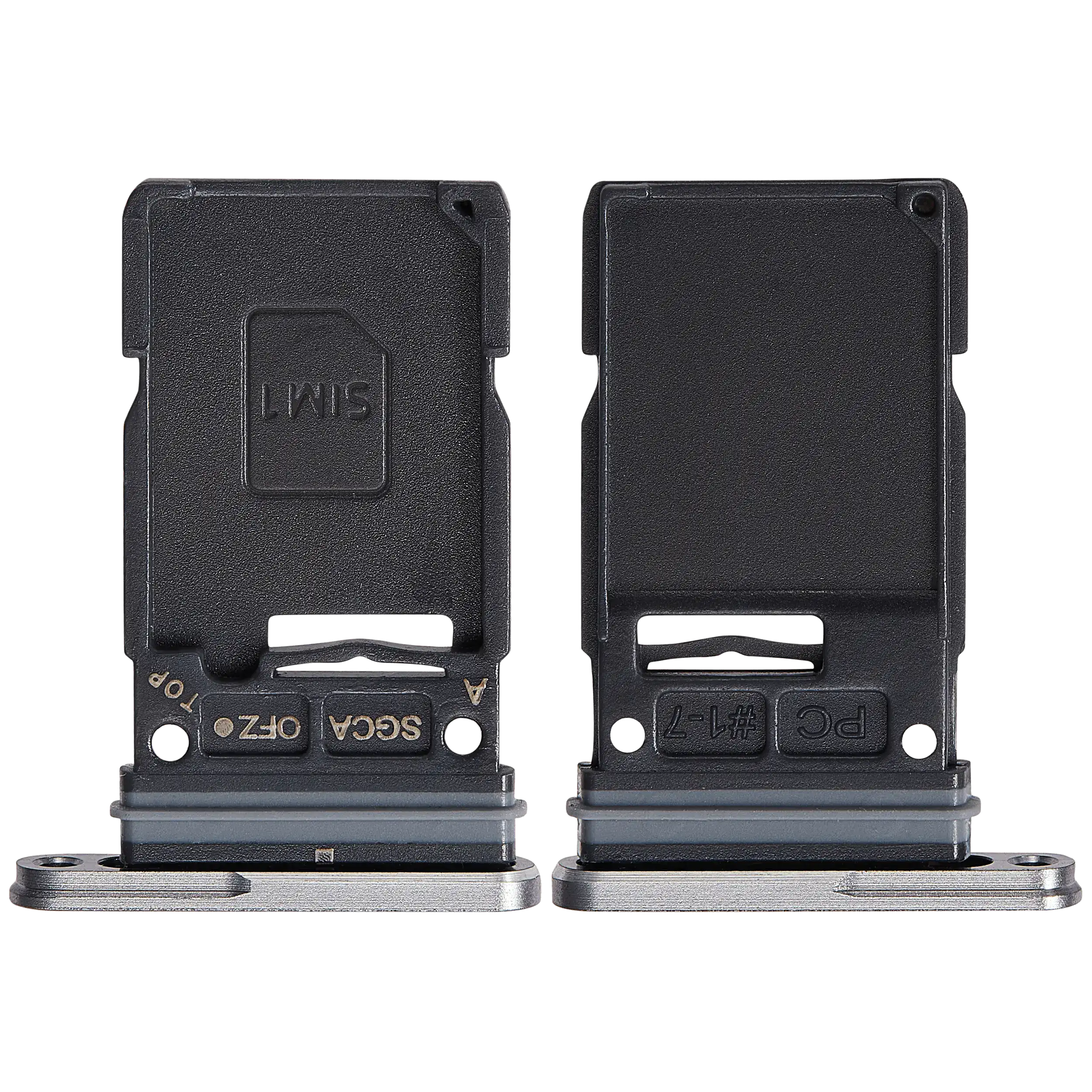Single Sim Card Tray For Samsung Galaxy S25 FE 5G (Gray) (Premium) - Image 2