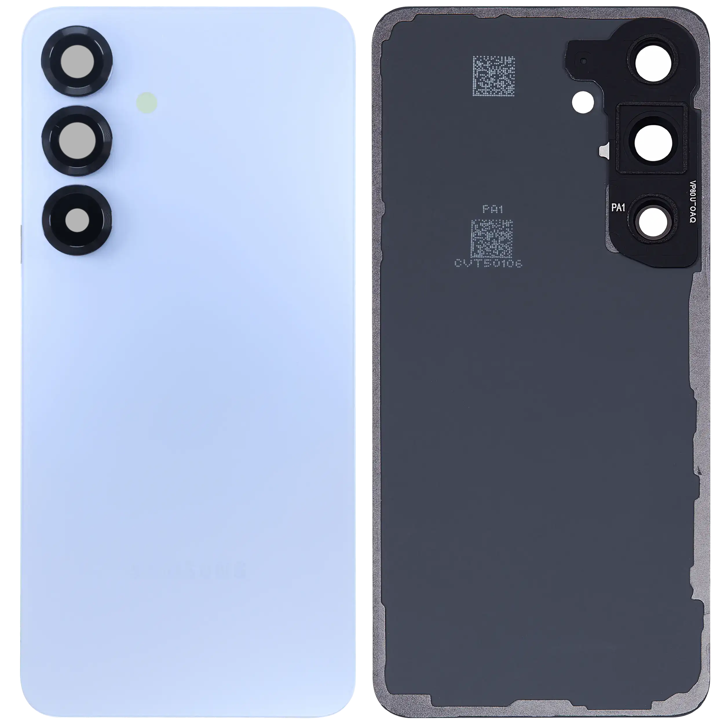 Back Cover Glass With Camera Lens For Samsung Galaxy S25 5G (US & International) (Service Pack) (Icy Blue) - Image 2