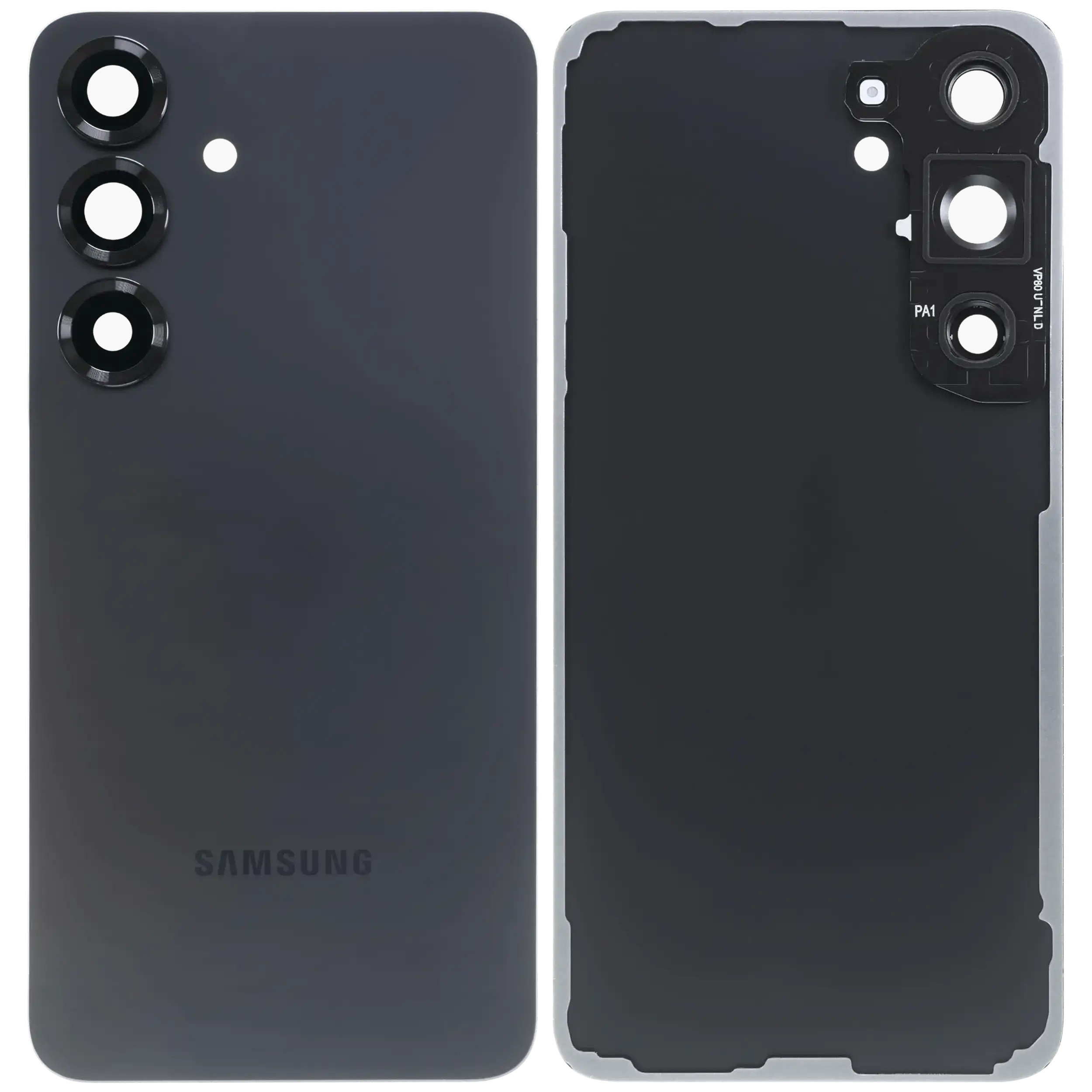 Back Cover Glass With Camera Lens For Samsung Galaxy S25 5G (Service Pack) (Blue Black) - Image 2