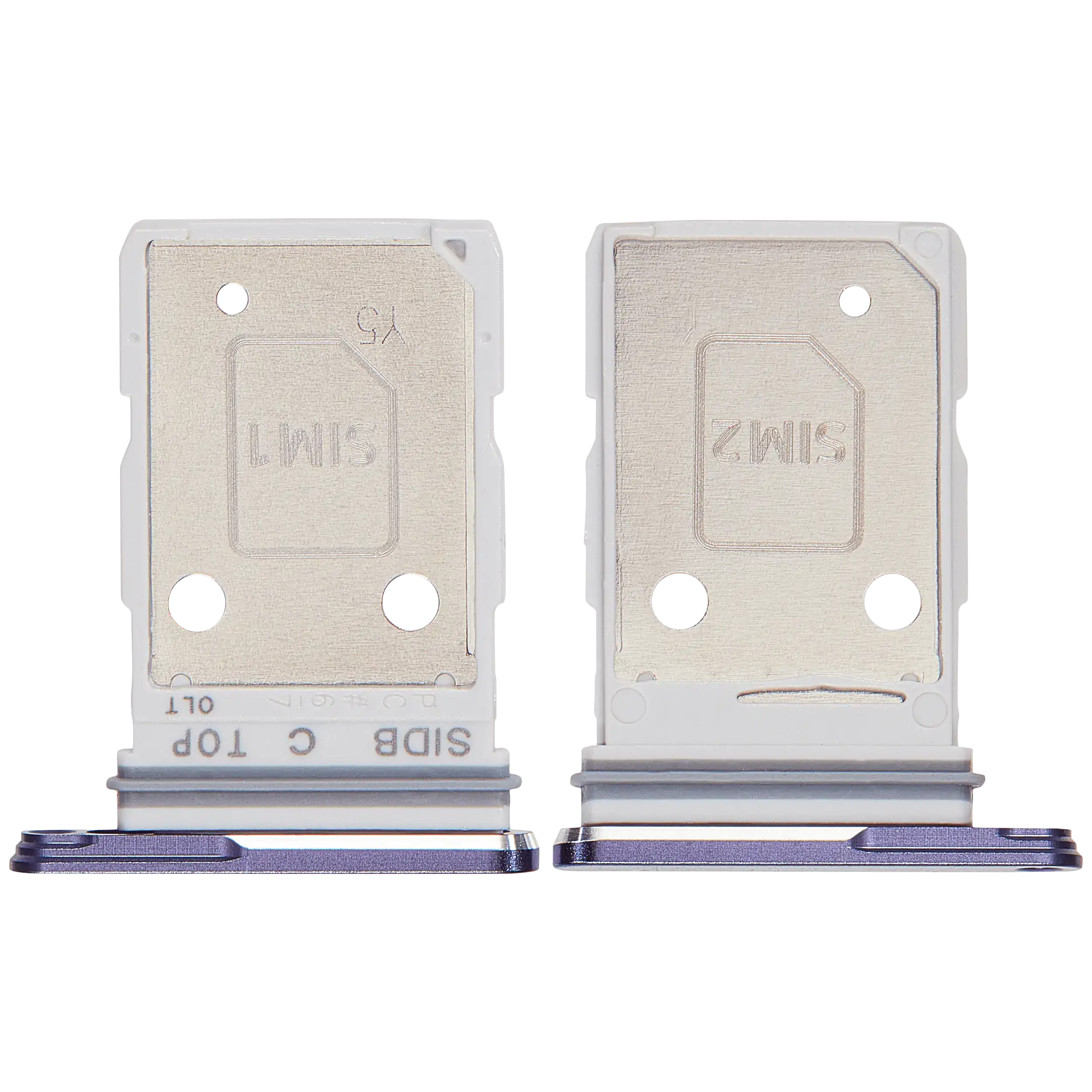 Dual Sim Card Tray For Samsung Galaxy S26 (S942) (Cobalt Violet) - Image 2