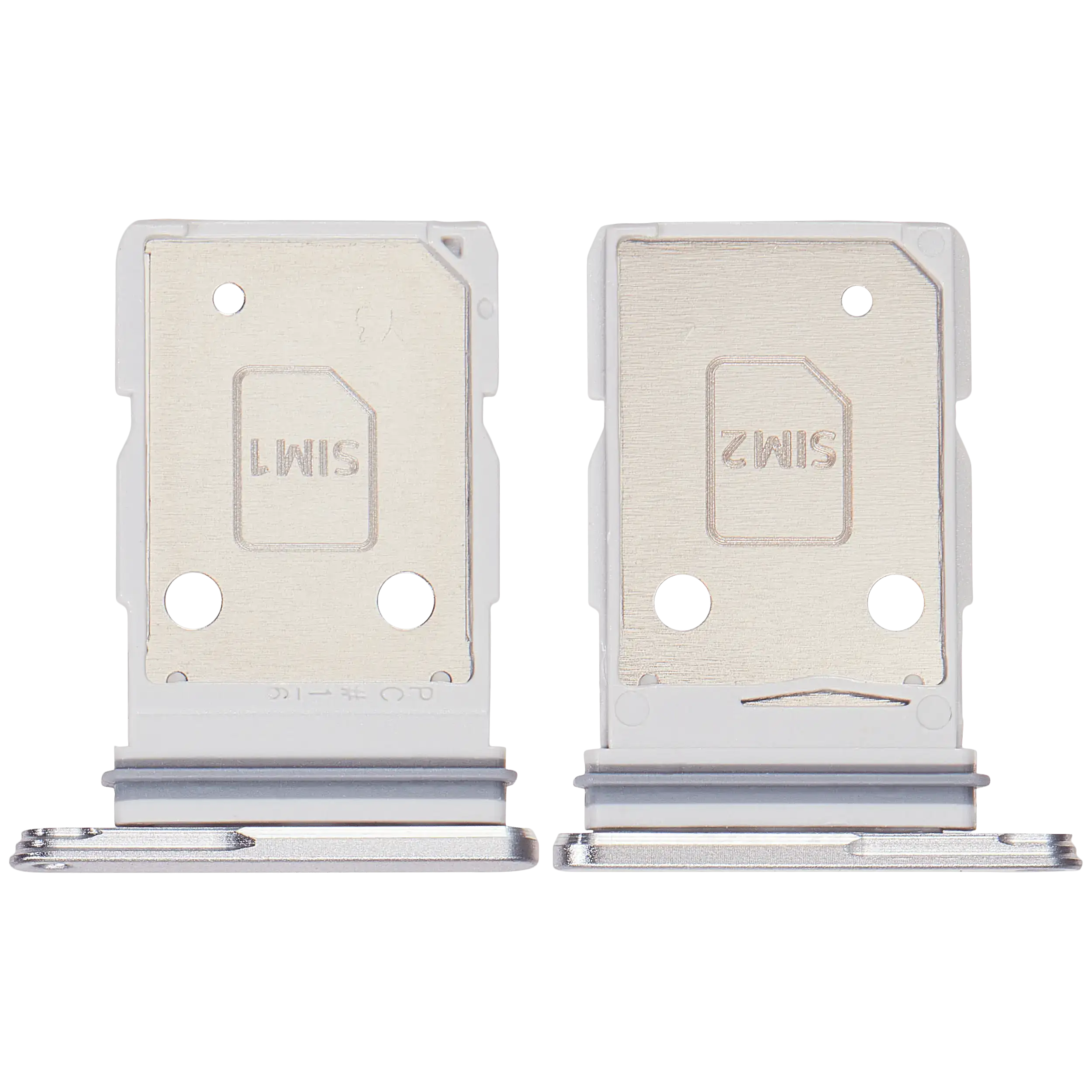 Dual Sim Card Tray For Samsung Galaxy S26 (S942) (Silver Shadow) - Image 2