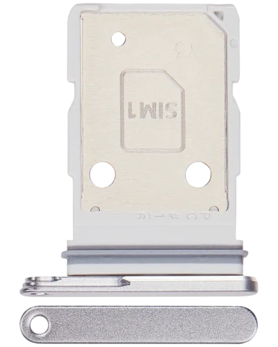 Dual Sim Card Tray For Samsung Galaxy S26 (S942) (Silver Shadow)