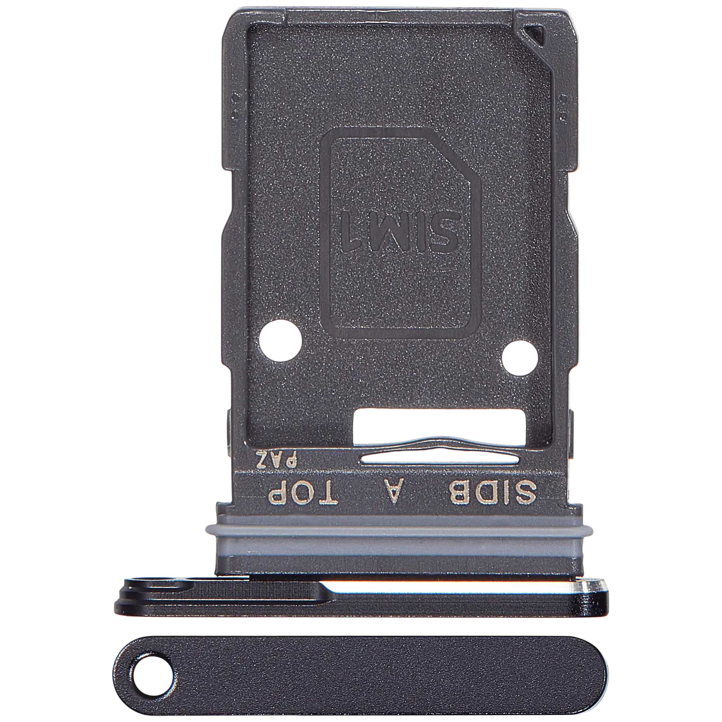 Single Sim Card Tray For Samsung Galaxy S26 (S942) (Black)