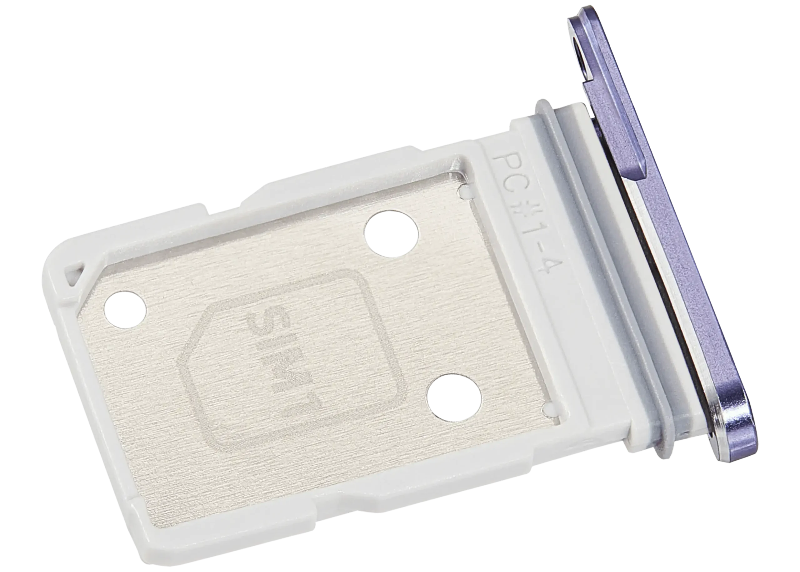 Cobalt Violet Galaxy S26 Ultra dual SIM card tray – view 5