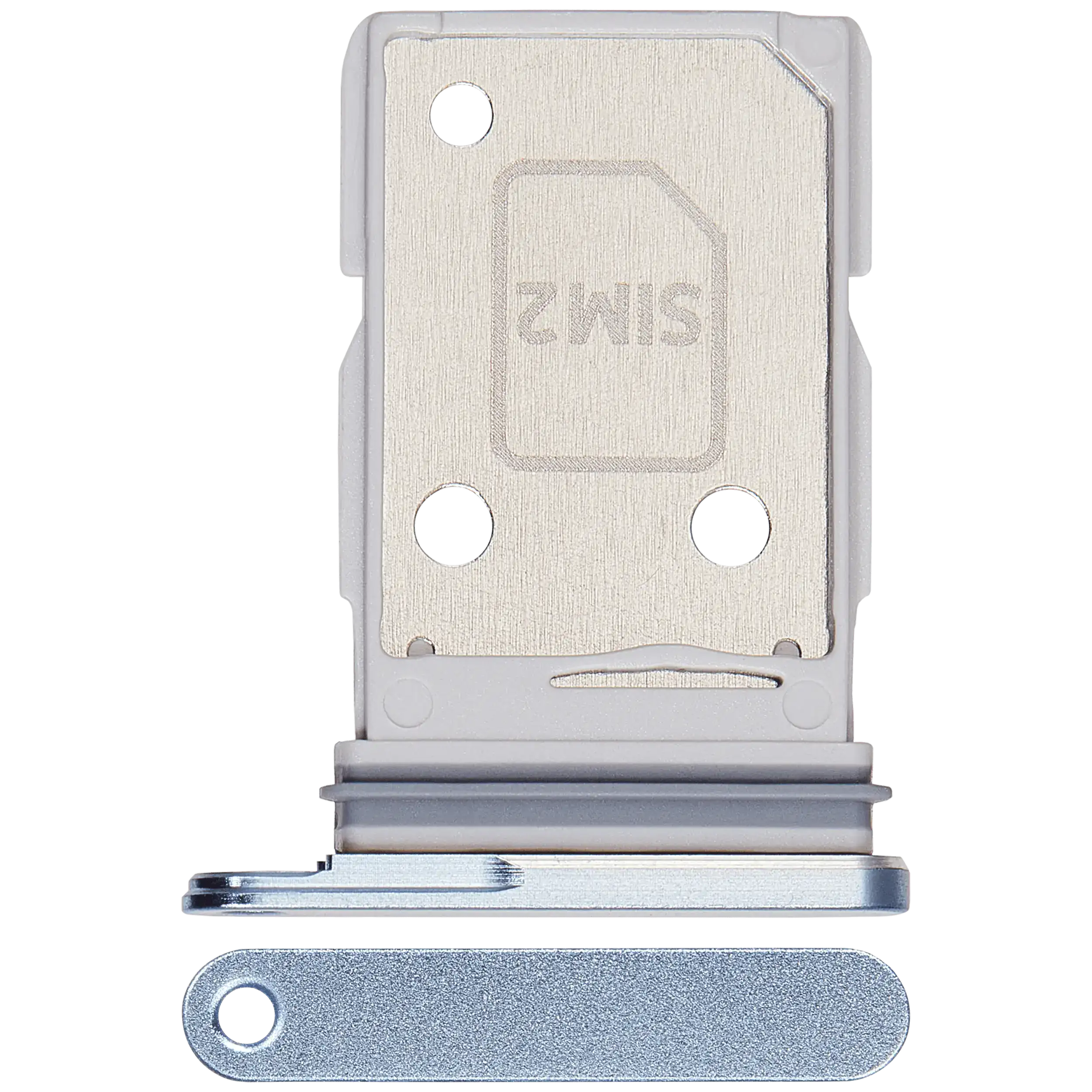 Sky Blue Galaxy S26 Ultra dual SIM card tray